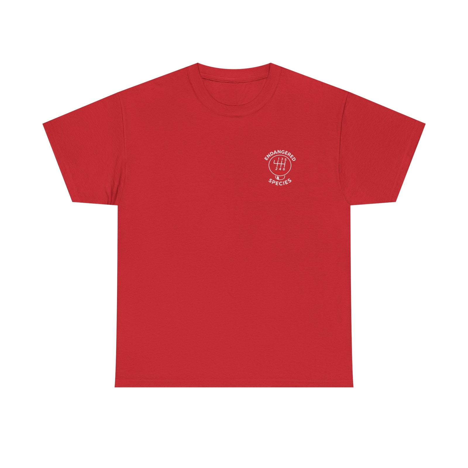 Endangered Species Stick Shift T-Shirt gift for manual driver