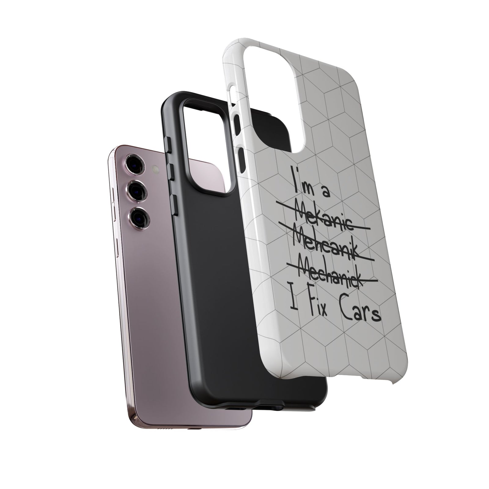 Mechanic I Fix Cars Funny Tough Phone Case | Car Guy Gift