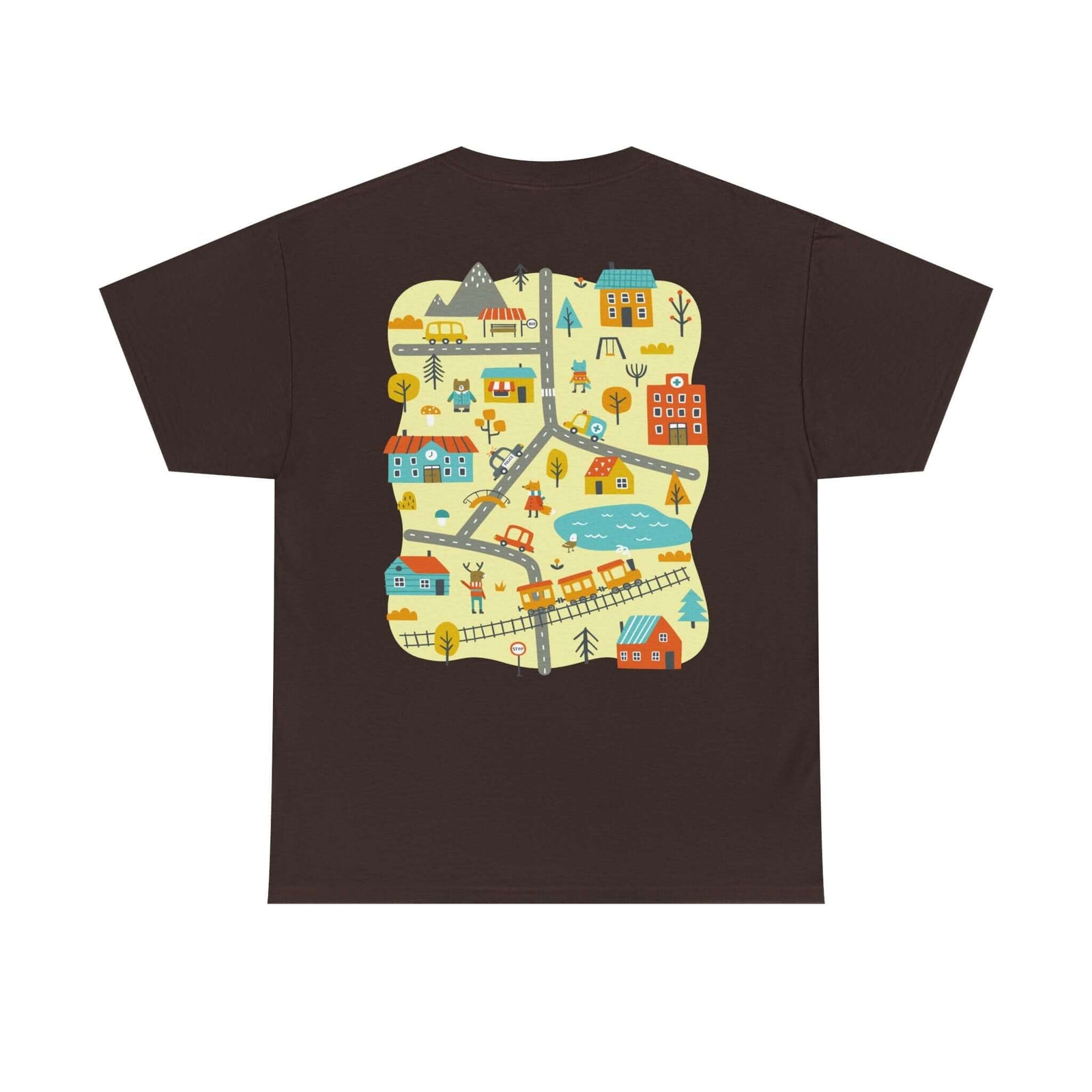 City Play Roads T-Shirt | Funny Dad Gift for Car Lovers