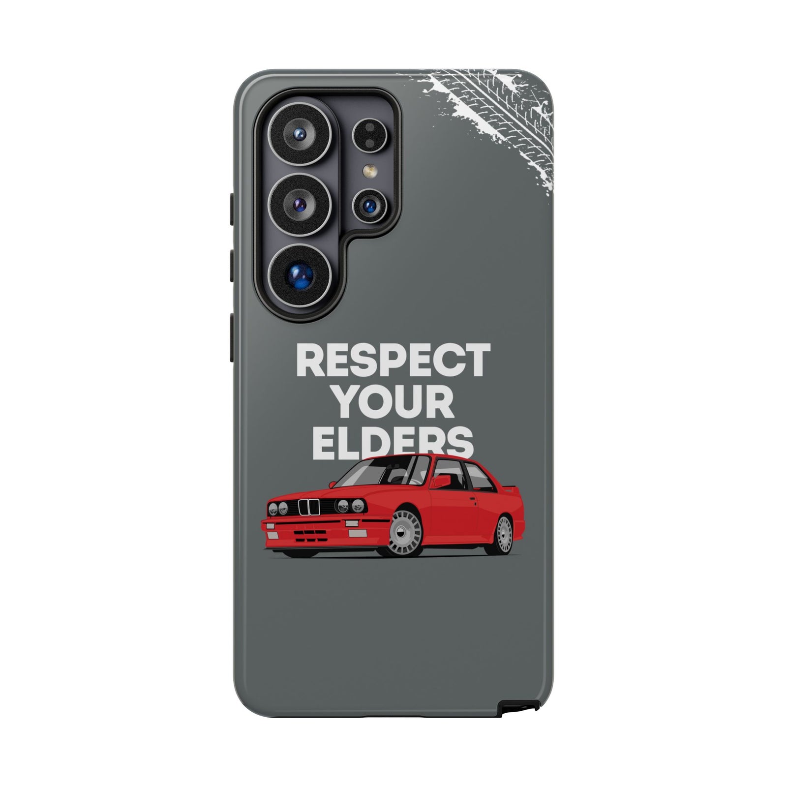 E30 M3 Respect Your Elders Tough Phone Case | Classic Car Guy Gift