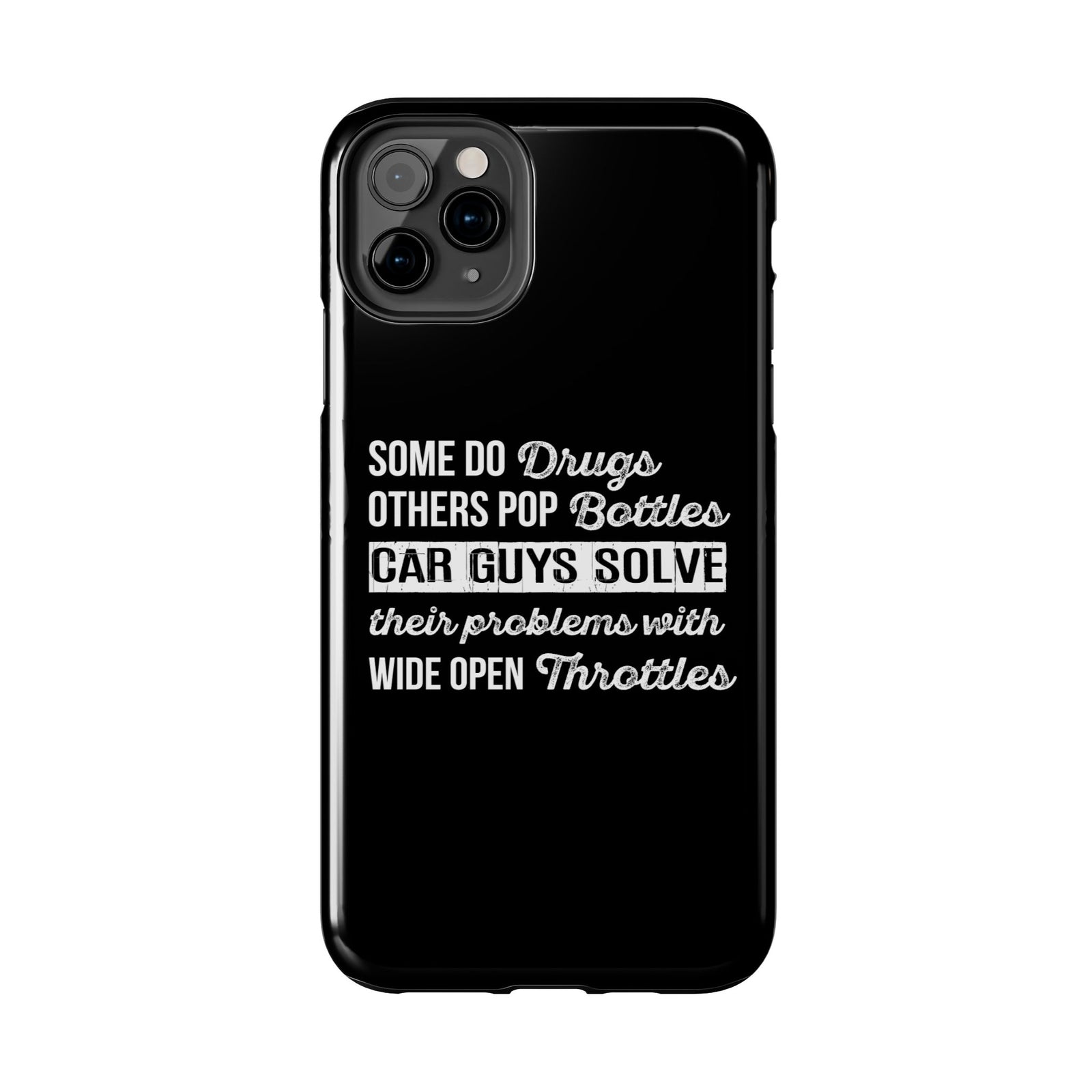 Car Guys Problems Funny Tough Car Phone Case | Car Enthusiast Gift
