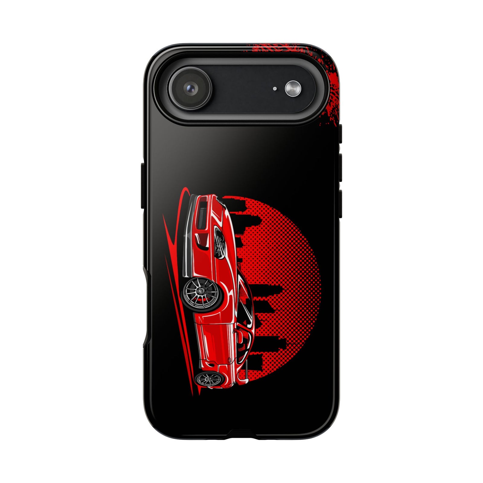 MKIV A80 Supra 2JZ Red City Tough Phone Case | JDM Car Guy Gift