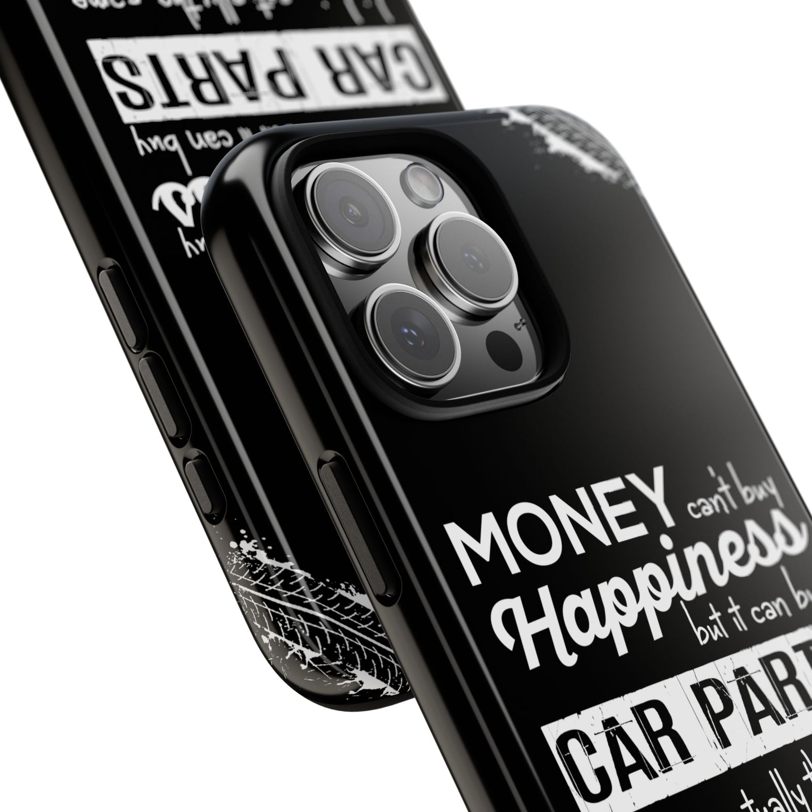 More Car Parts Equals Happiness Tough Phone Case | Car Enthusiast Gift