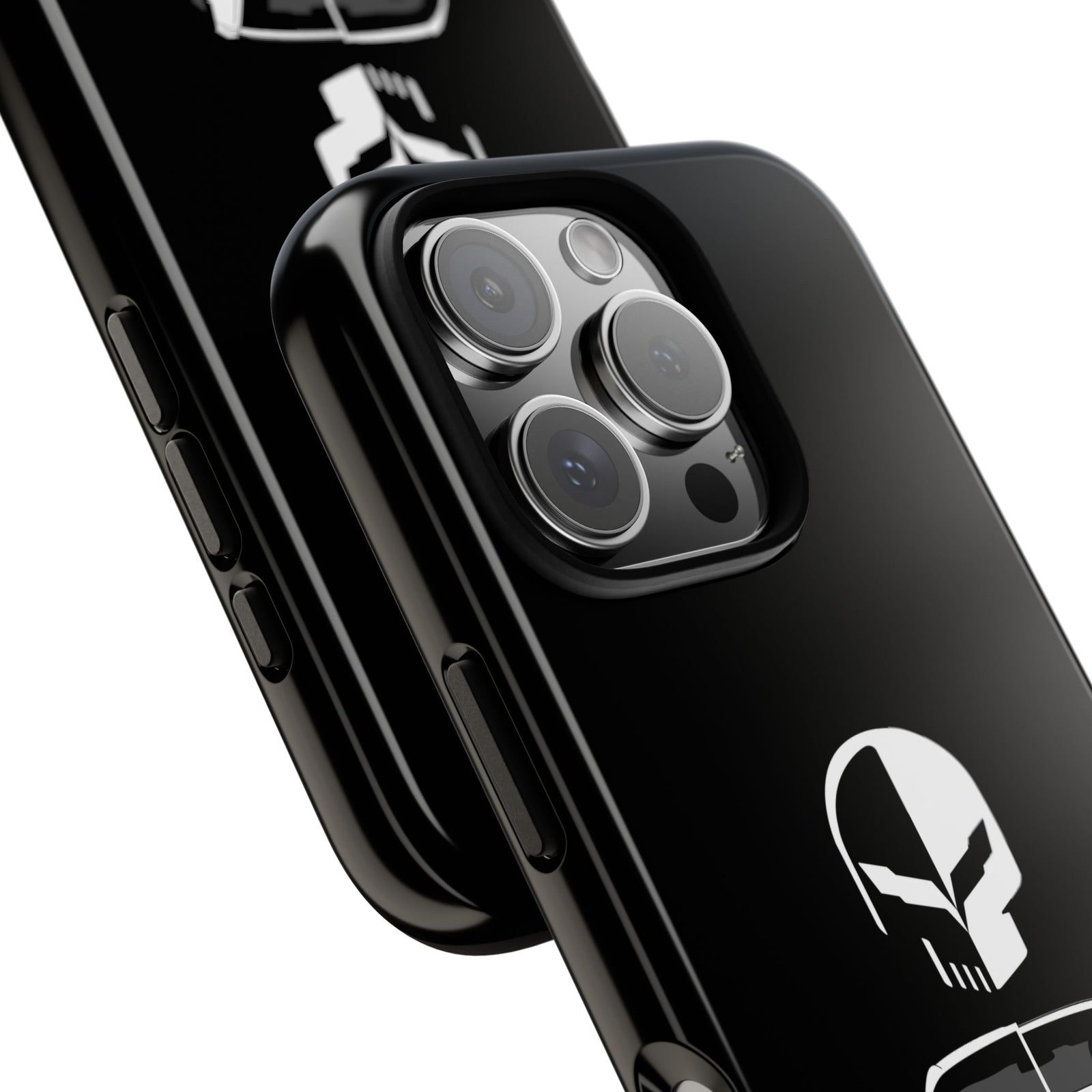 Corvette Punisher Skull Tough Phone Case | Muscle Car Guy Gift