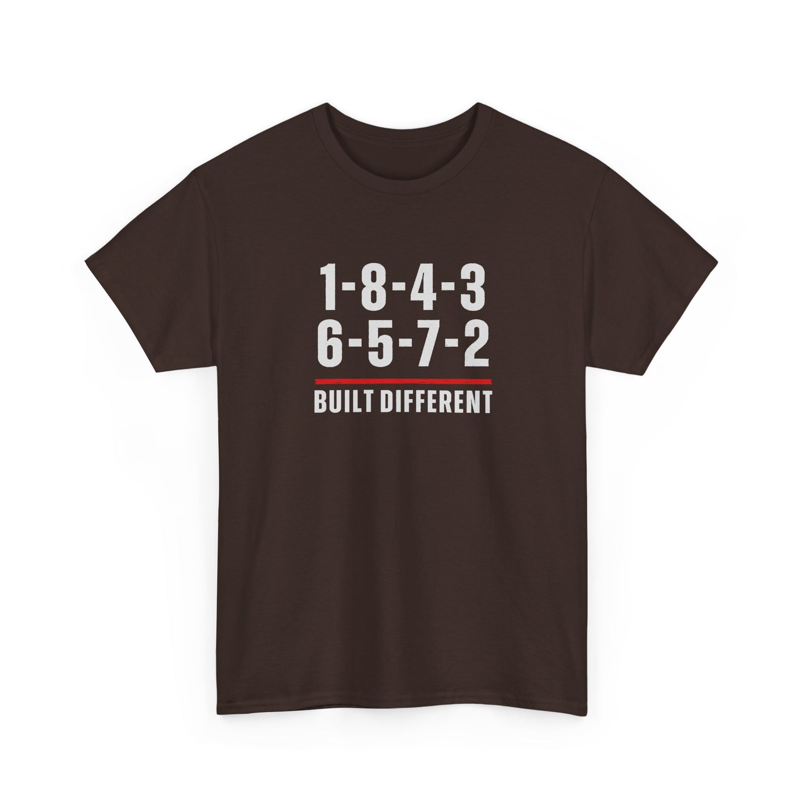 Built Different V8 Firing Order Graphic T-Shirt