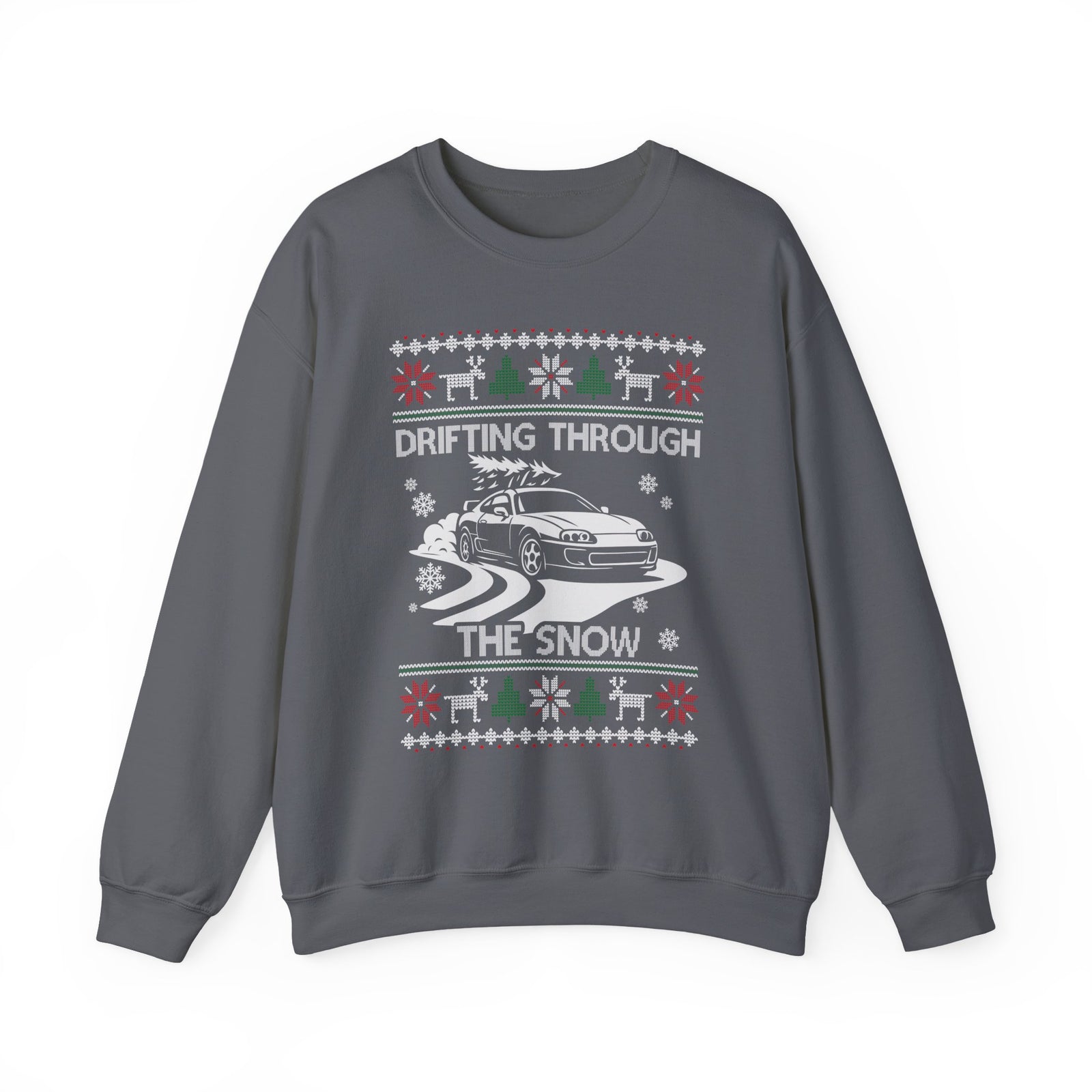 Christmas Drifting JDM Legend Crewneck Sweatshirt