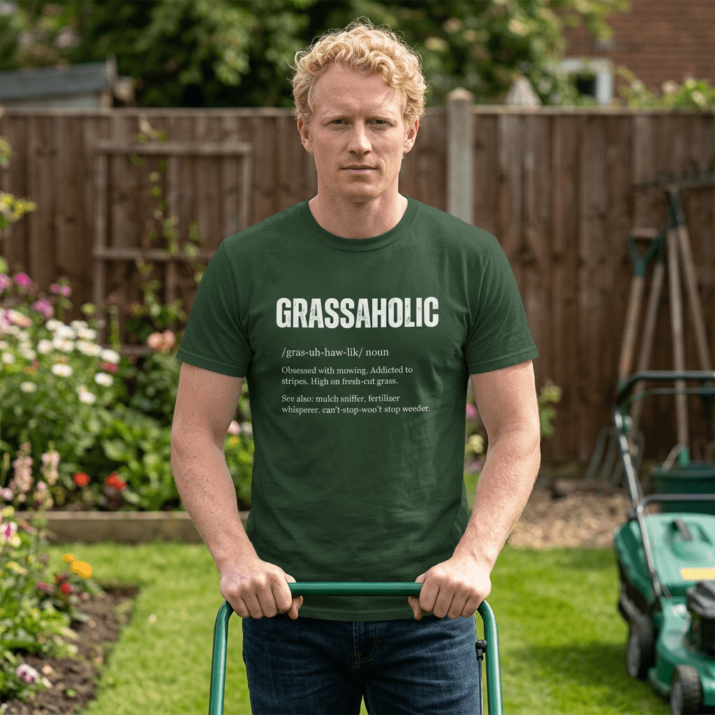 Grassaholic T-Shirt t-shirt - funny car enthusiast gift