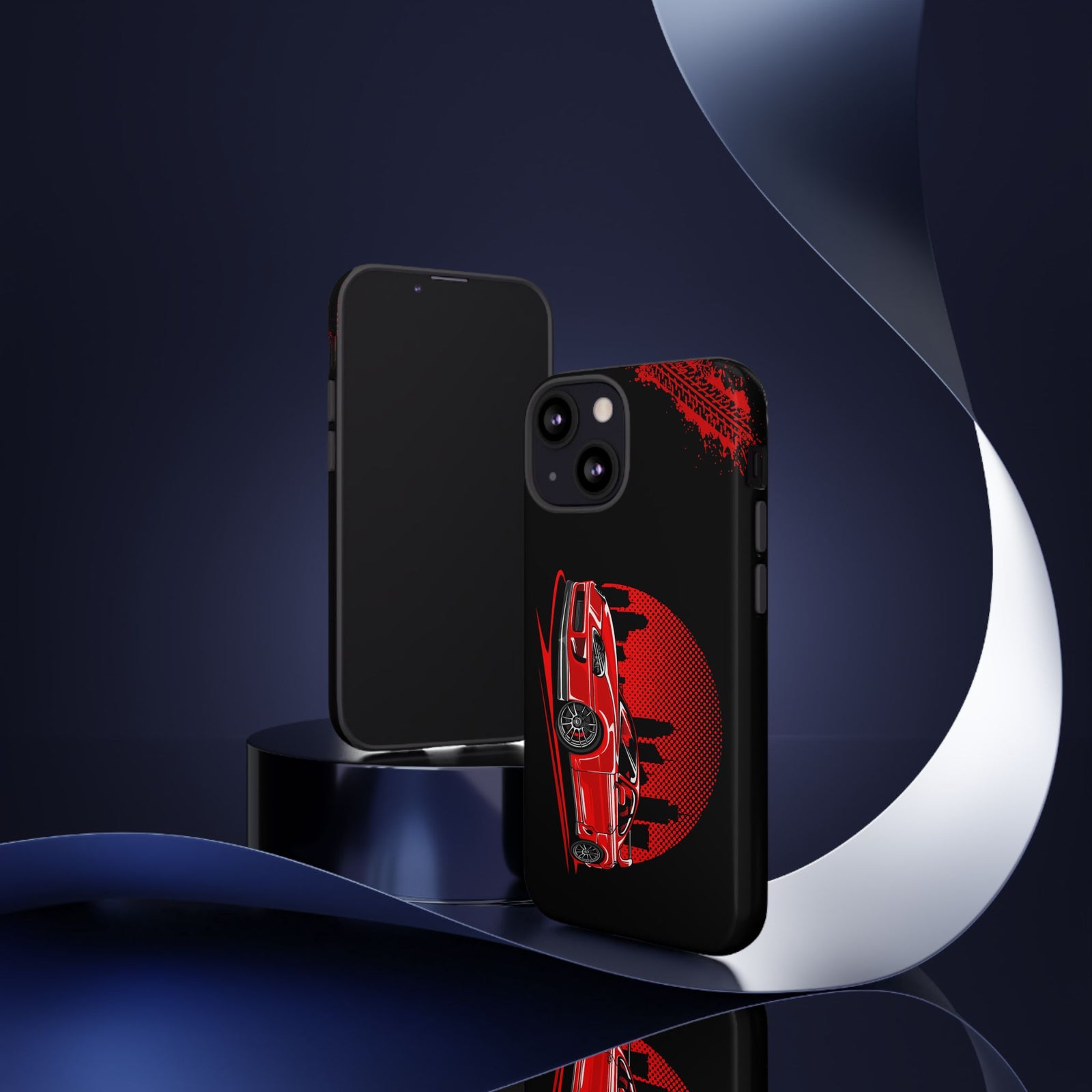 MKIV A80 Supra 2JZ Red City Tough Phone Case | JDM Car Guy Gift