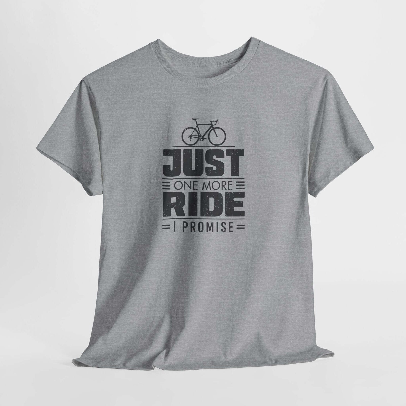 Just One More Ride shirt forest green | Road bike gift tee | 365CarMods