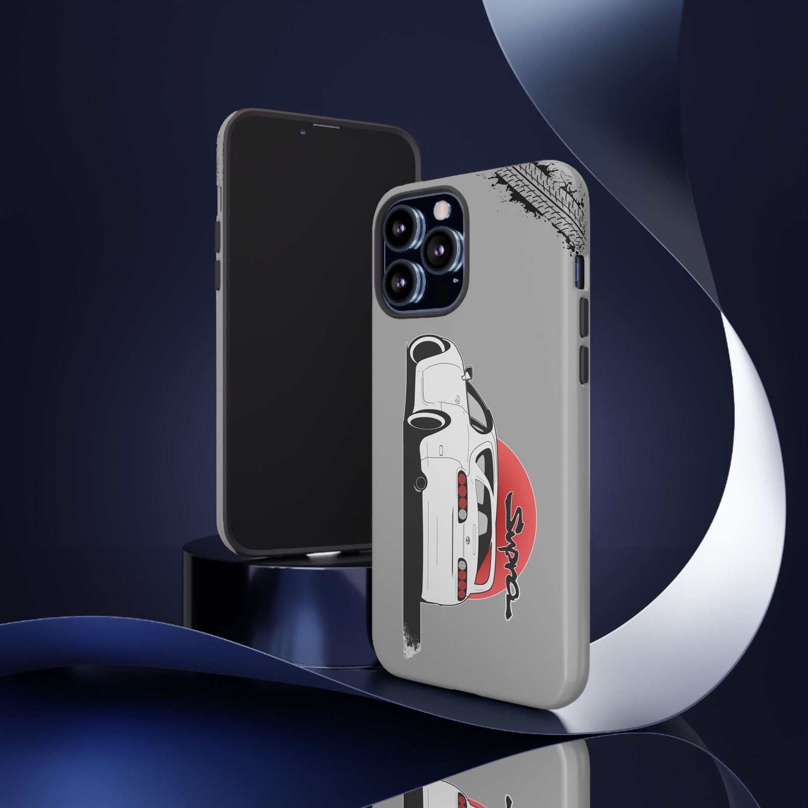 MKIV A80 Supra 2JZ Beast Tough Phone Case - iPhone 13 Pro Max, glossy, lifestyle photo