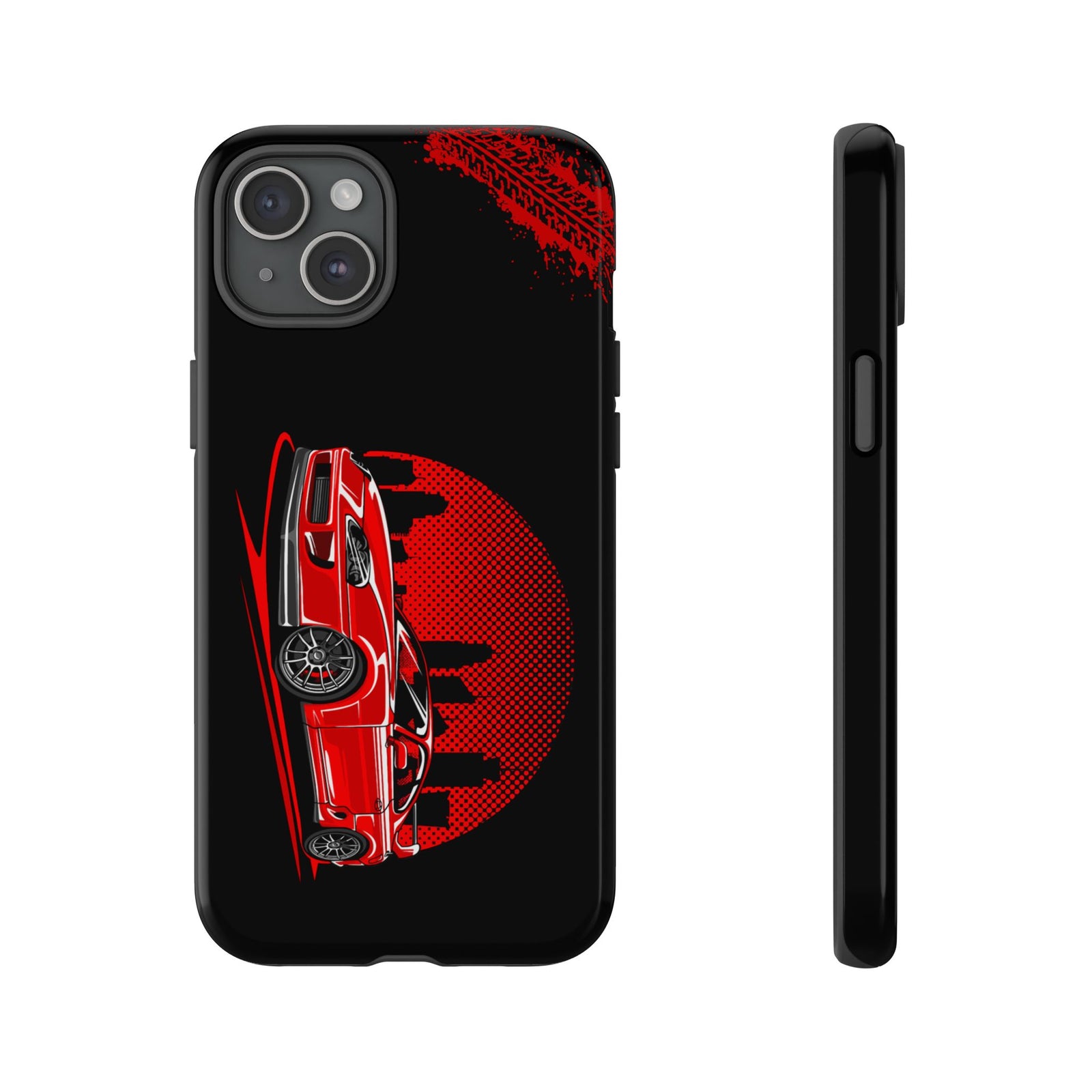 MKIV A80 Supra 2JZ Red City Tough Phone Case | JDM Car Guy Gift