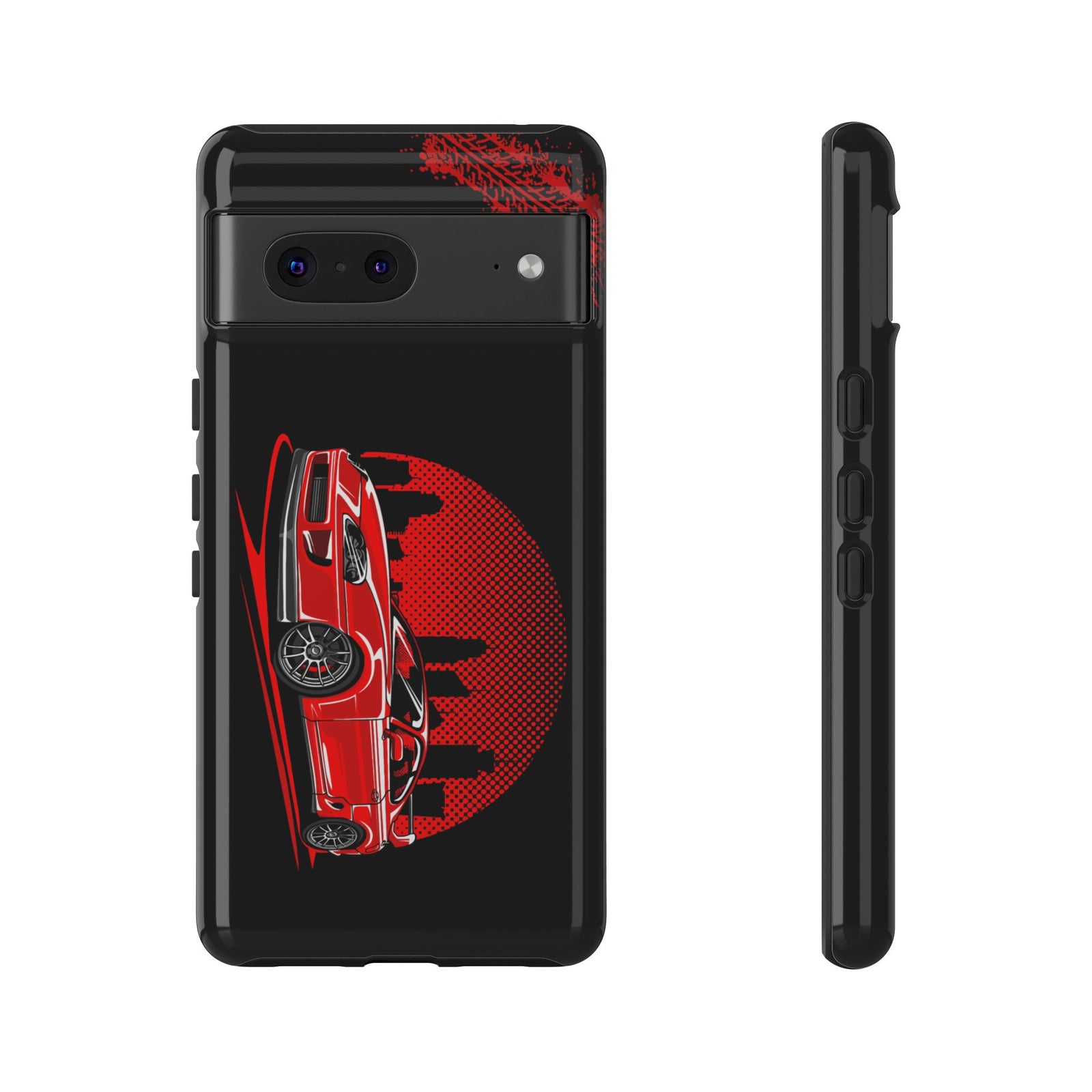MKIV A80 Supra 2JZ Red City Tough Phone Case | JDM Car Guy Gift
