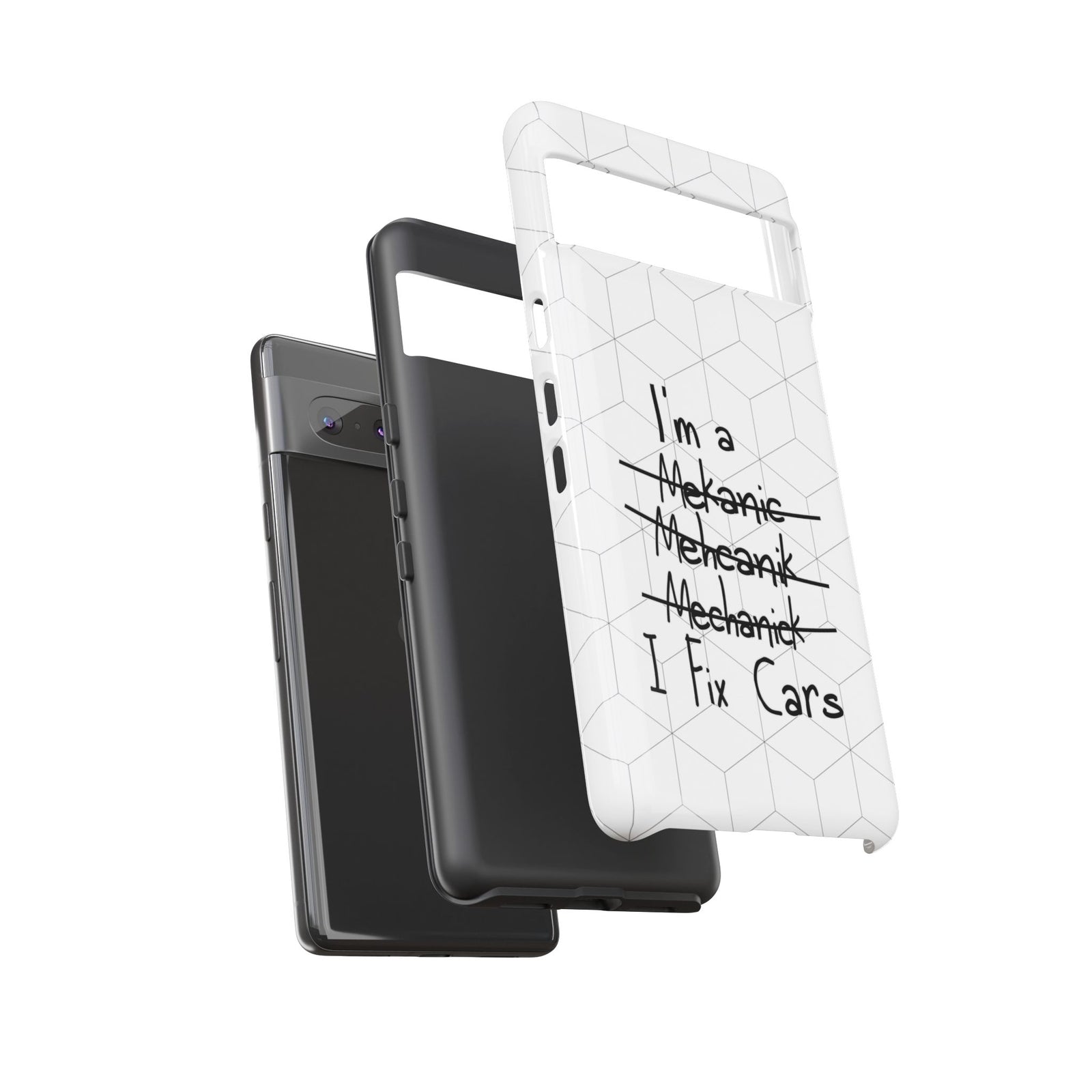 Mechanic I Fix Cars Funny Tough Phone Case | Car Guy Gift