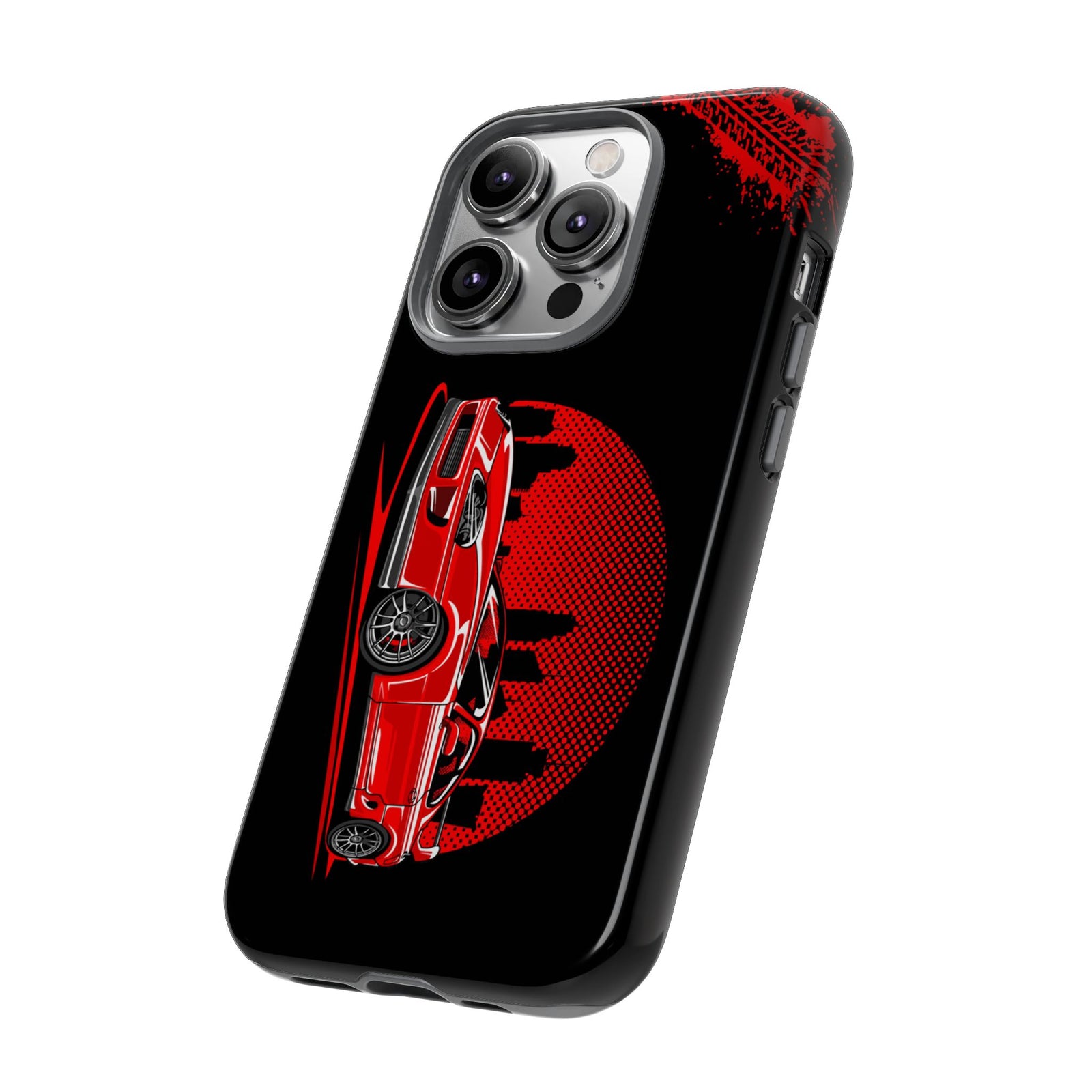 MKIV A80 Supra 2JZ Red City Tough Phone Case | JDM Car Guy Gift