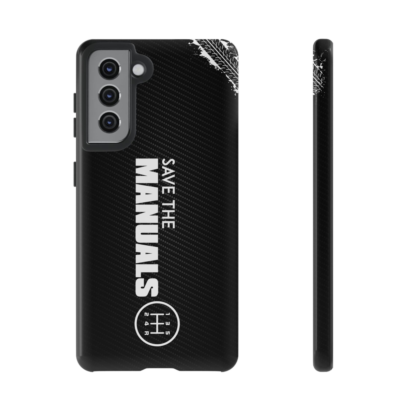 Save The Manuals Tough Phone Case | Manual Transmission Car Guy Gift
