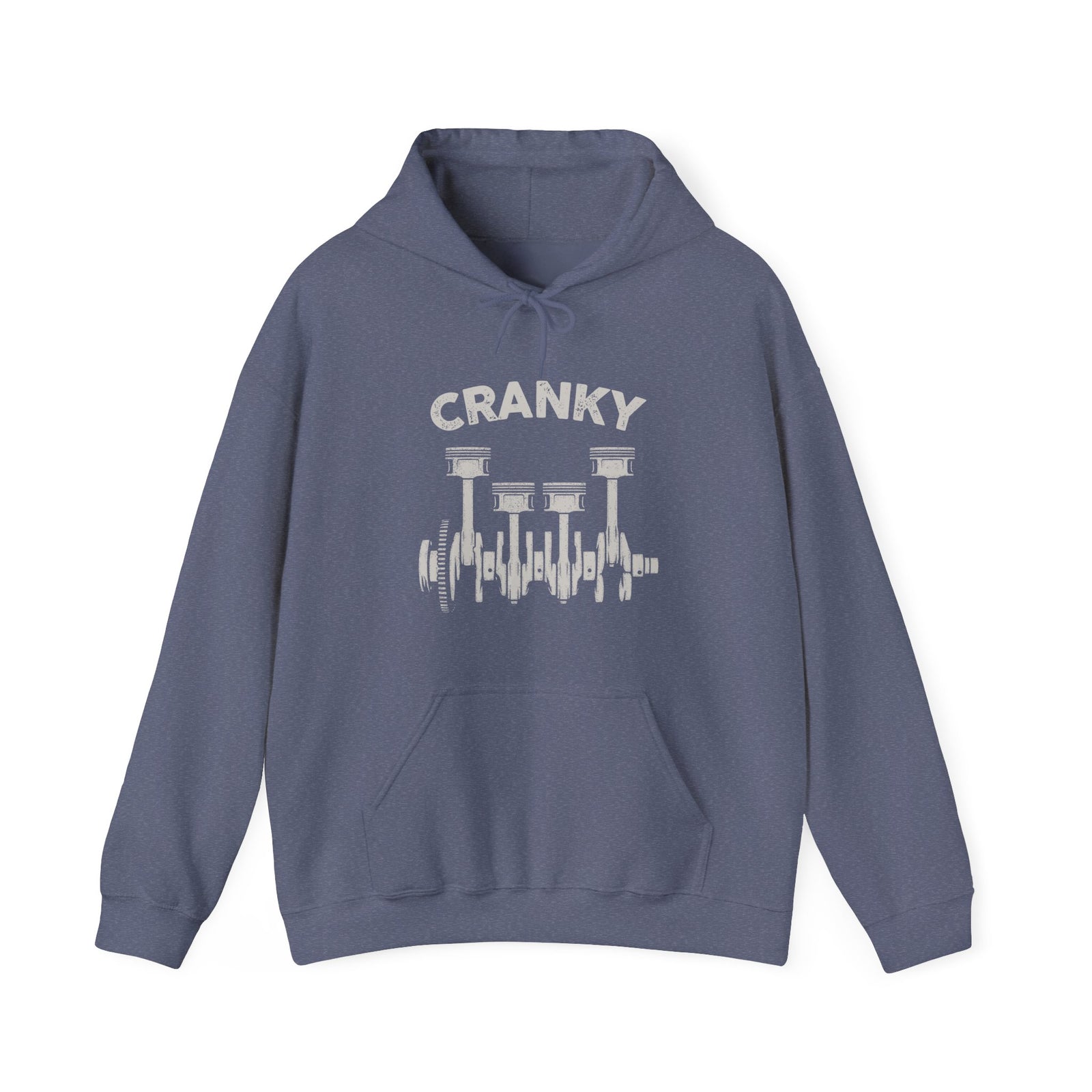 Cranky Mechanic Hoodie - Navy