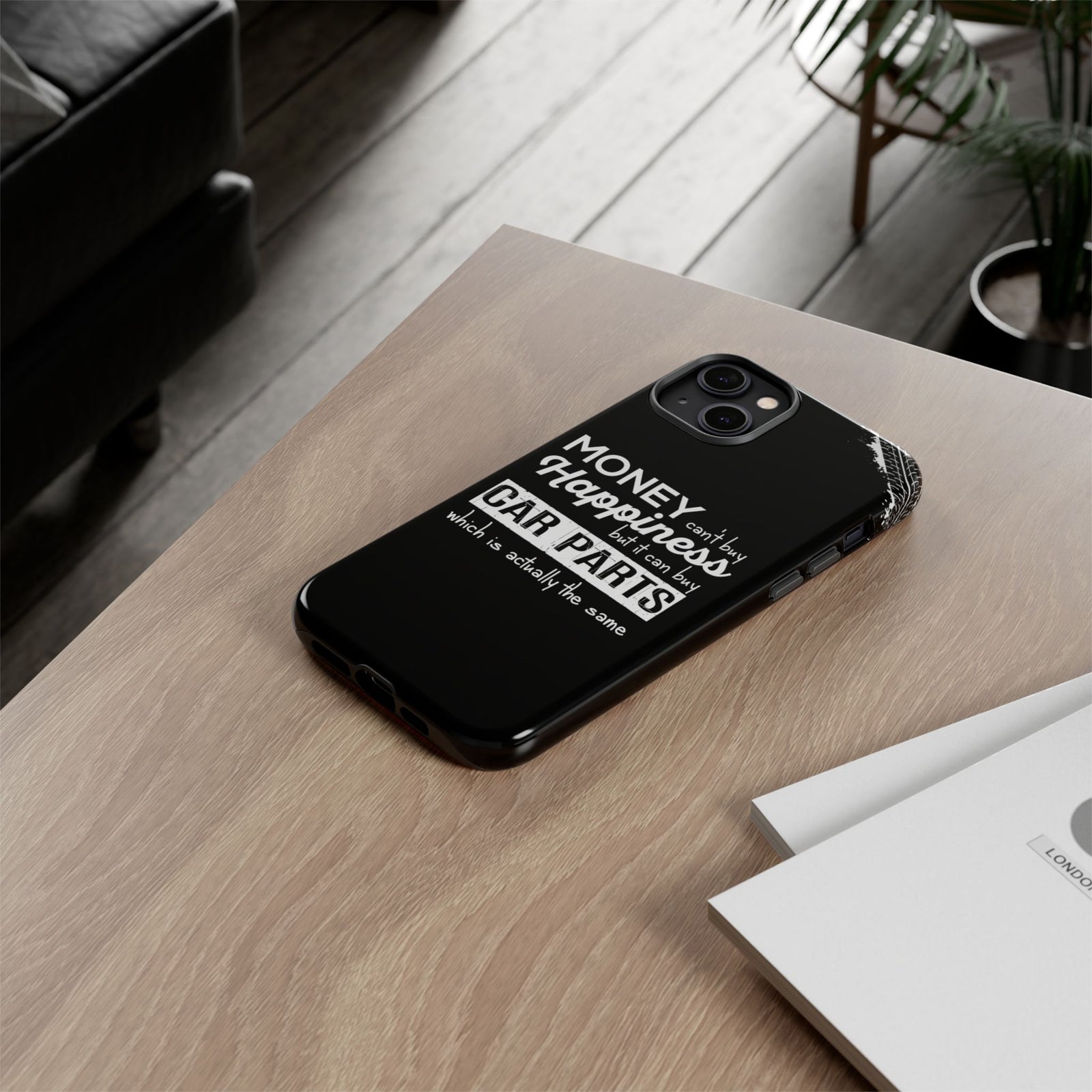 More Car Parts Equals Happiness Tough Phone Case | Car Enthusiast Gift