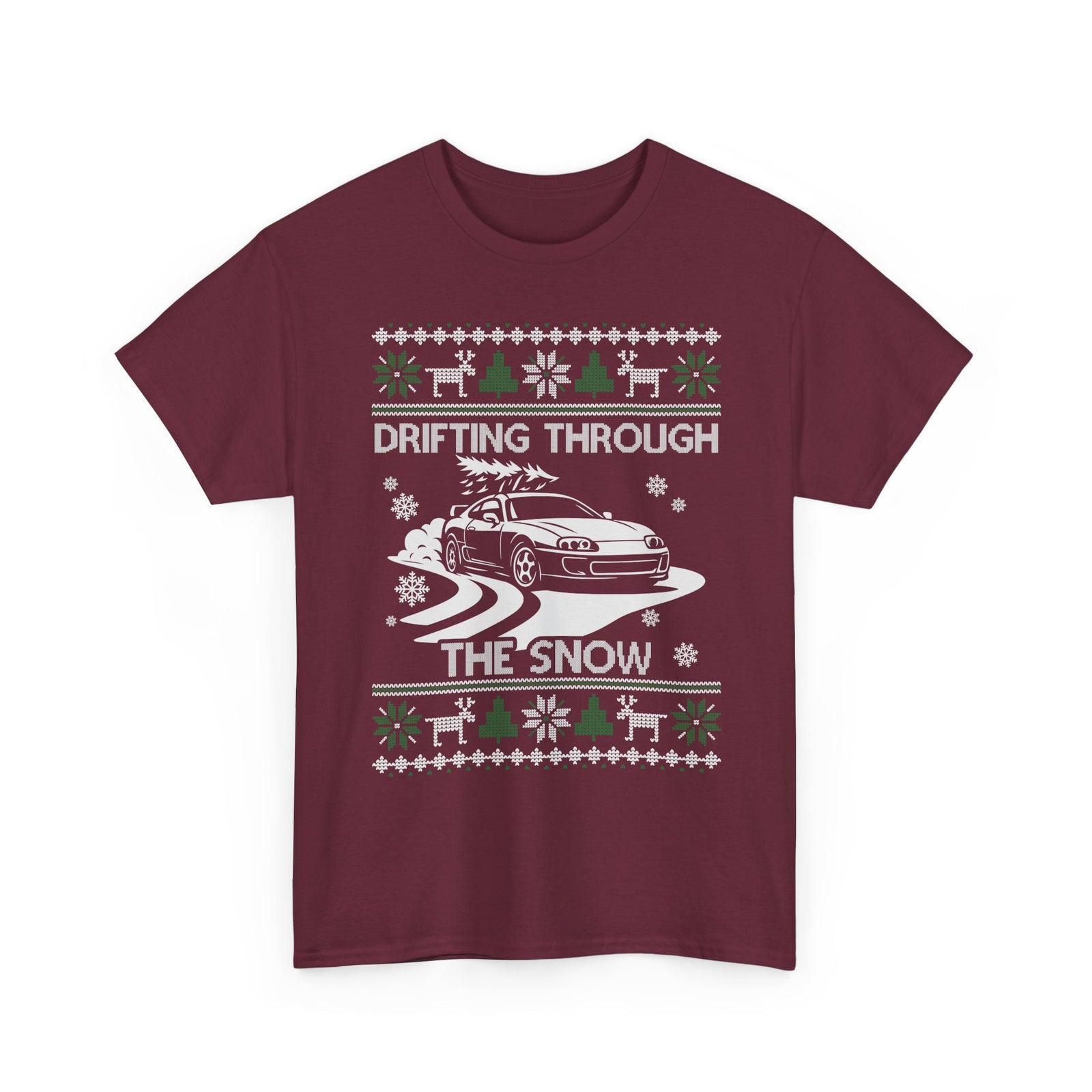 Christmas Drift Car T-Shirt