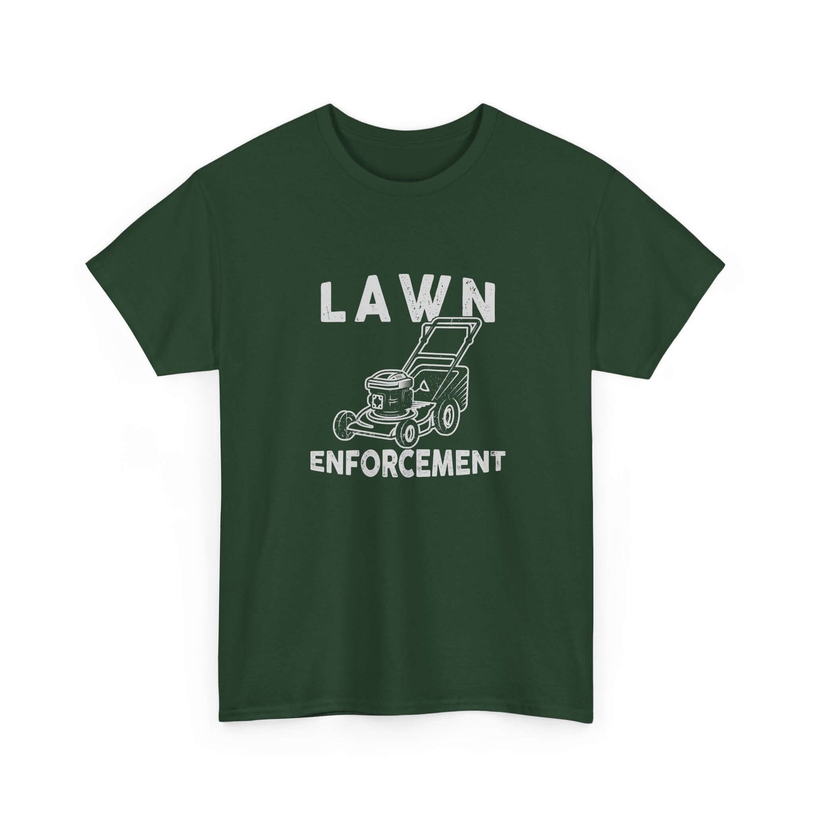 Lawn Enforcement T-Shirt | Funny Lawn Care Gift for Men