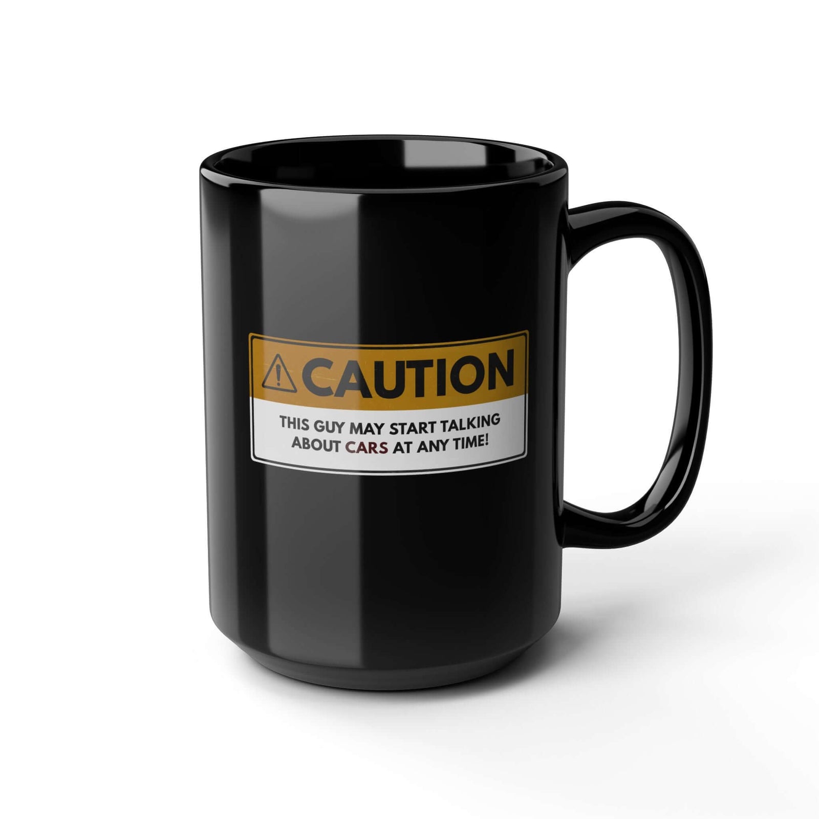 Caution This Guy May Start Talking About Cars Mug coffee mug - funny car guy gift