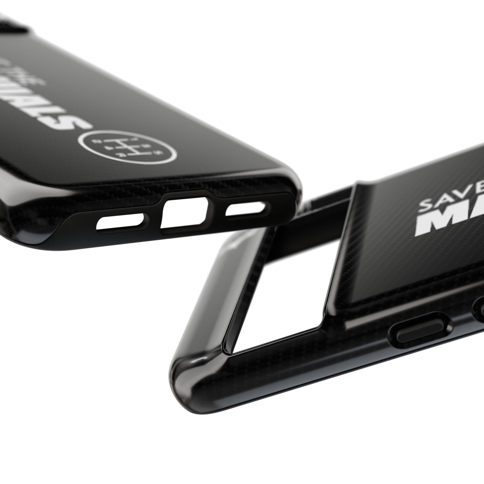 Save The Manuals Tough Phone Case | Manual Transmission Car Guy Gift