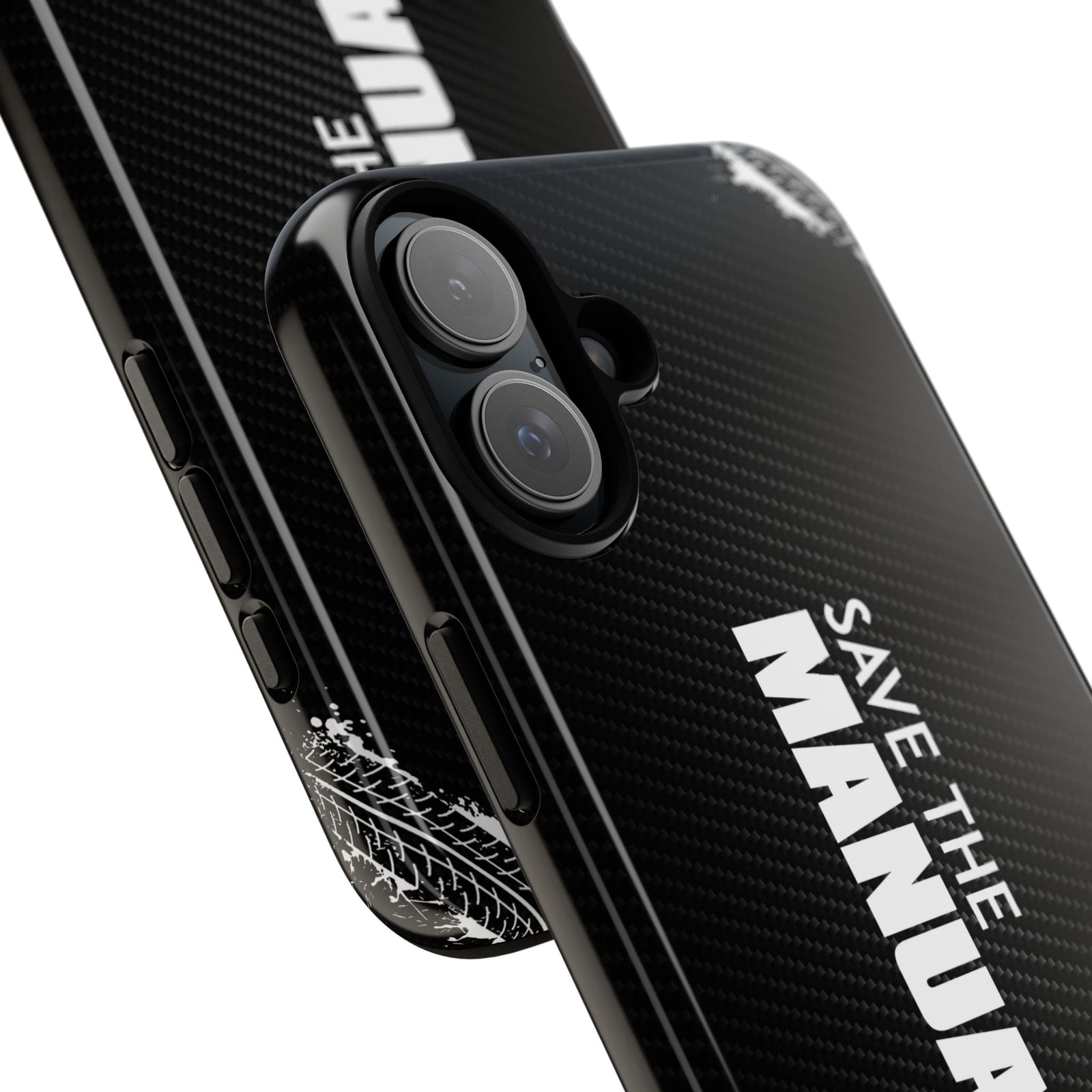Save The Manuals Tough Phone Case | Manual Transmission Car Guy Gift