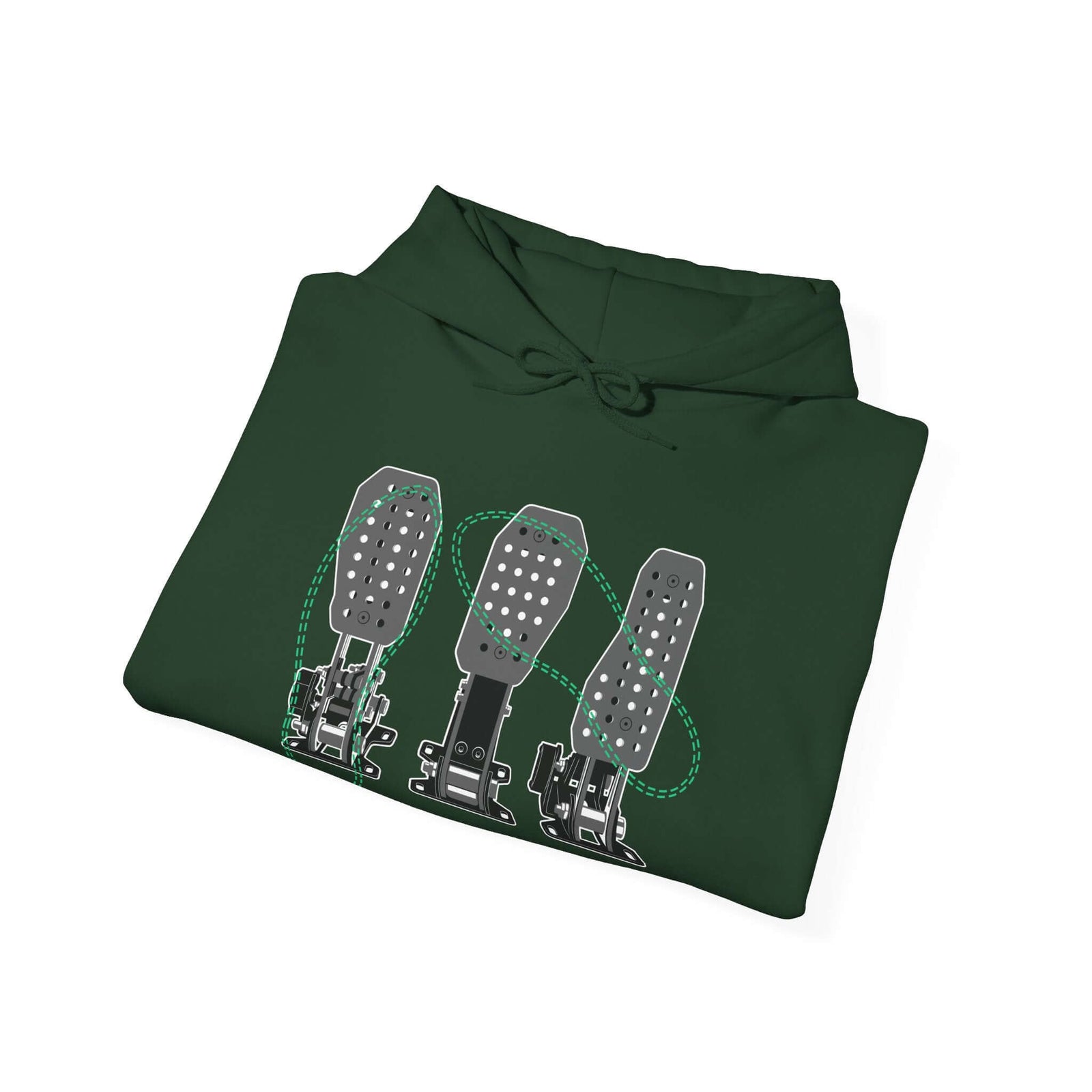 Racing Pedals Hoodie | Sim Racing Car Enthusiast Gift