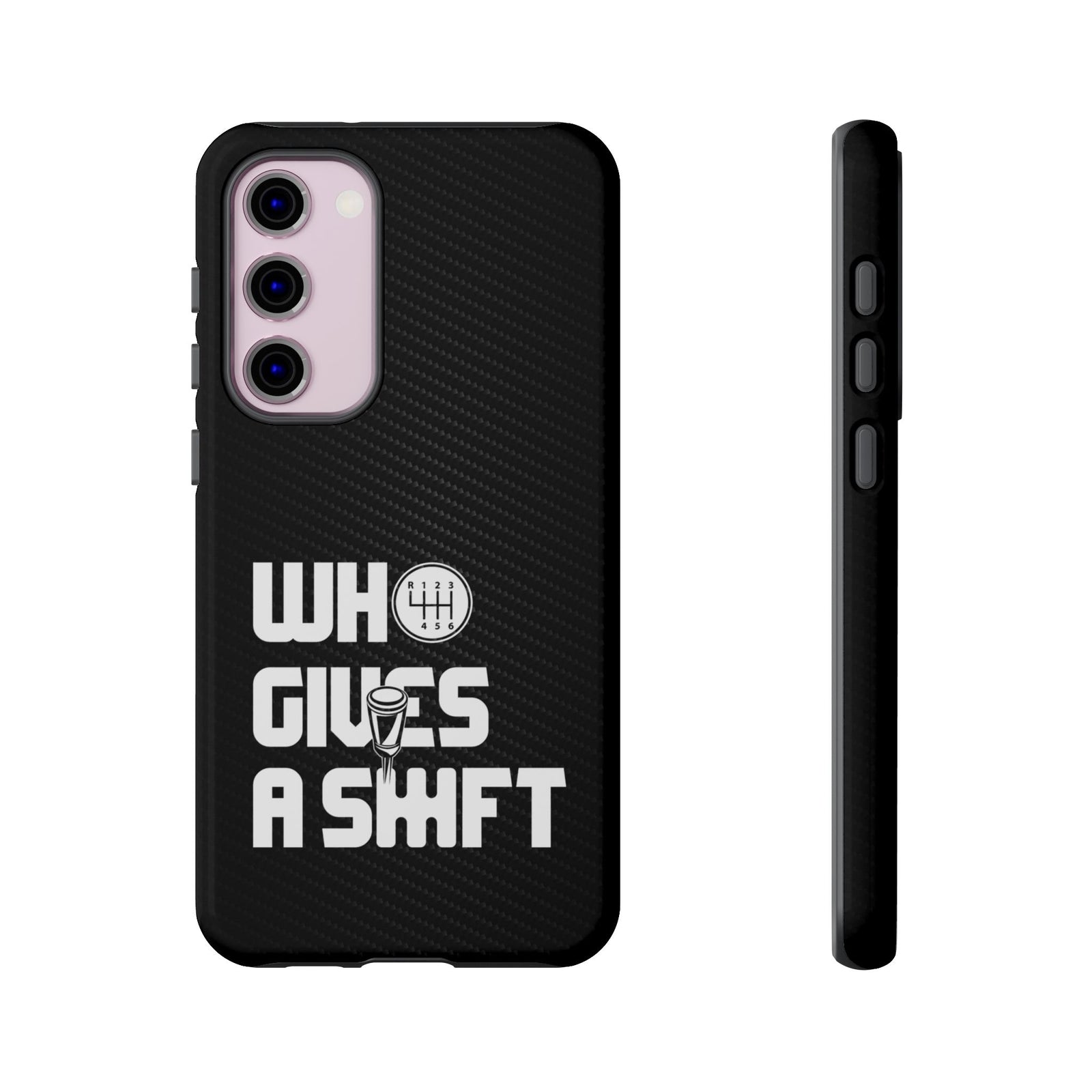Who Gives a Shift Car Tough Phone Case | Funny Car Guy Gift