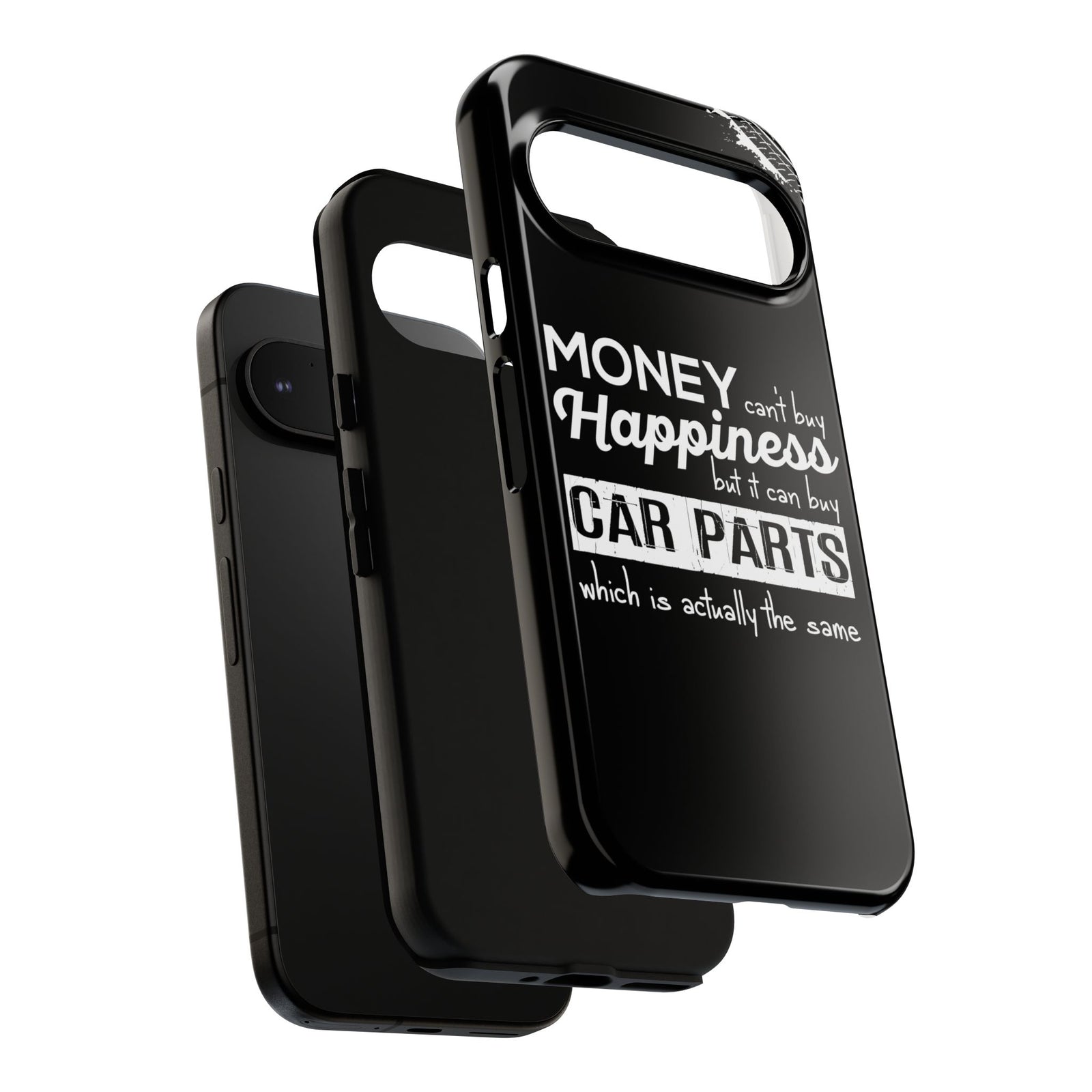 More Car Parts Equals Happiness Tough Phone Case | Car Enthusiast Gift