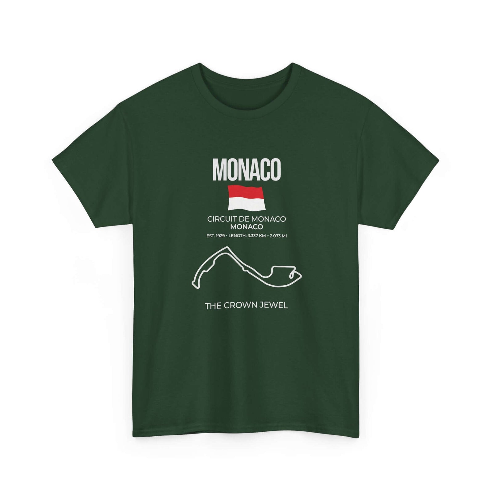 Monaco Race Track T-Shirt | Circuit de Monaco Grand Prix Motorsport Tee
