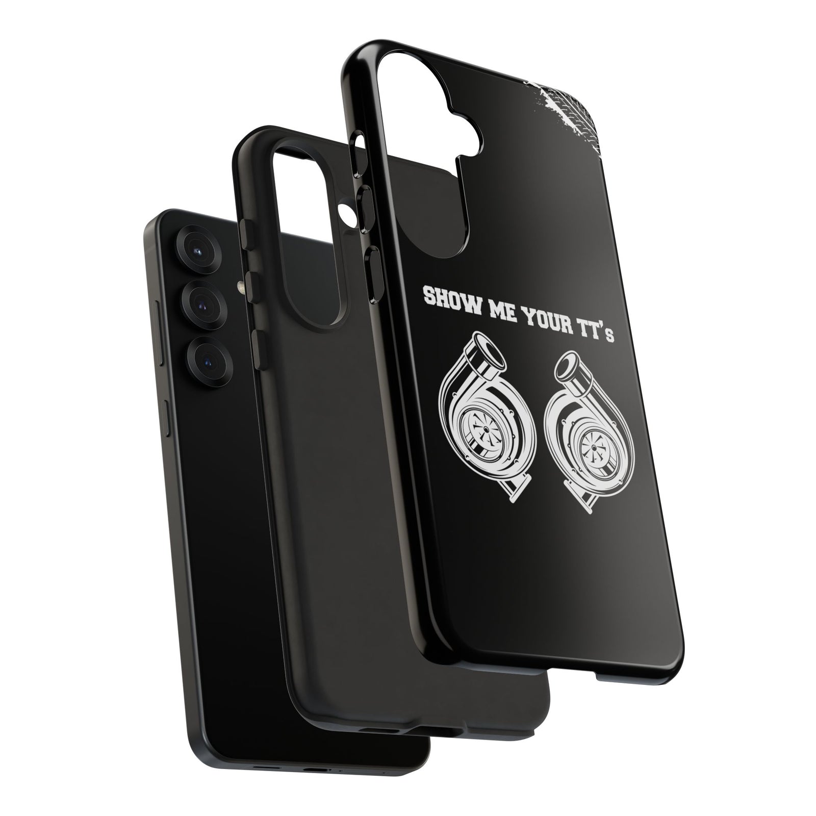 Show Me Your TTs Twin Turbo Tough Phone Case | Funny Car Guy Gift