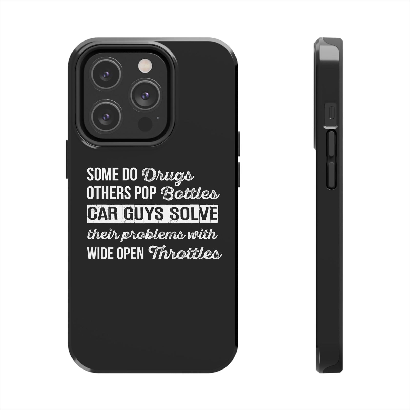 Car Guys Problems Funny Tough Car Phone Case | Car Enthusiast Gift