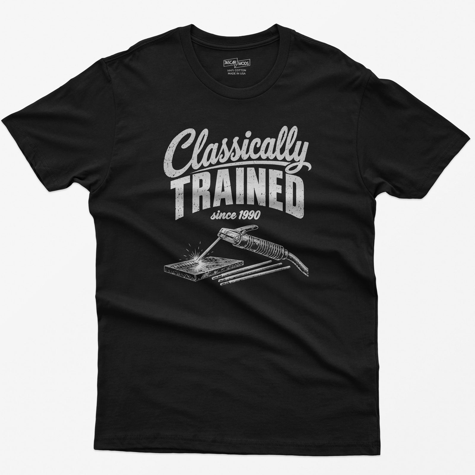 Classically Trained Welder T-Shirt in Black