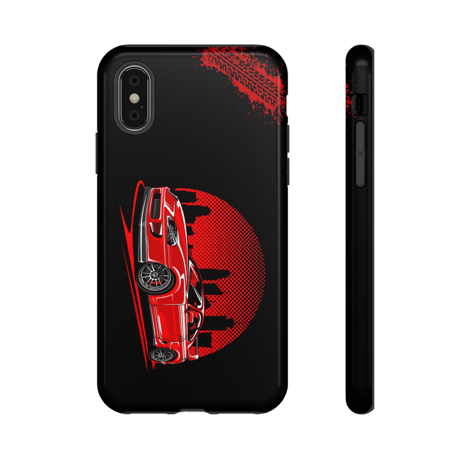 MKIV A80 Supra 2JZ Red City Tough Phone Case | JDM Car Guy Gift