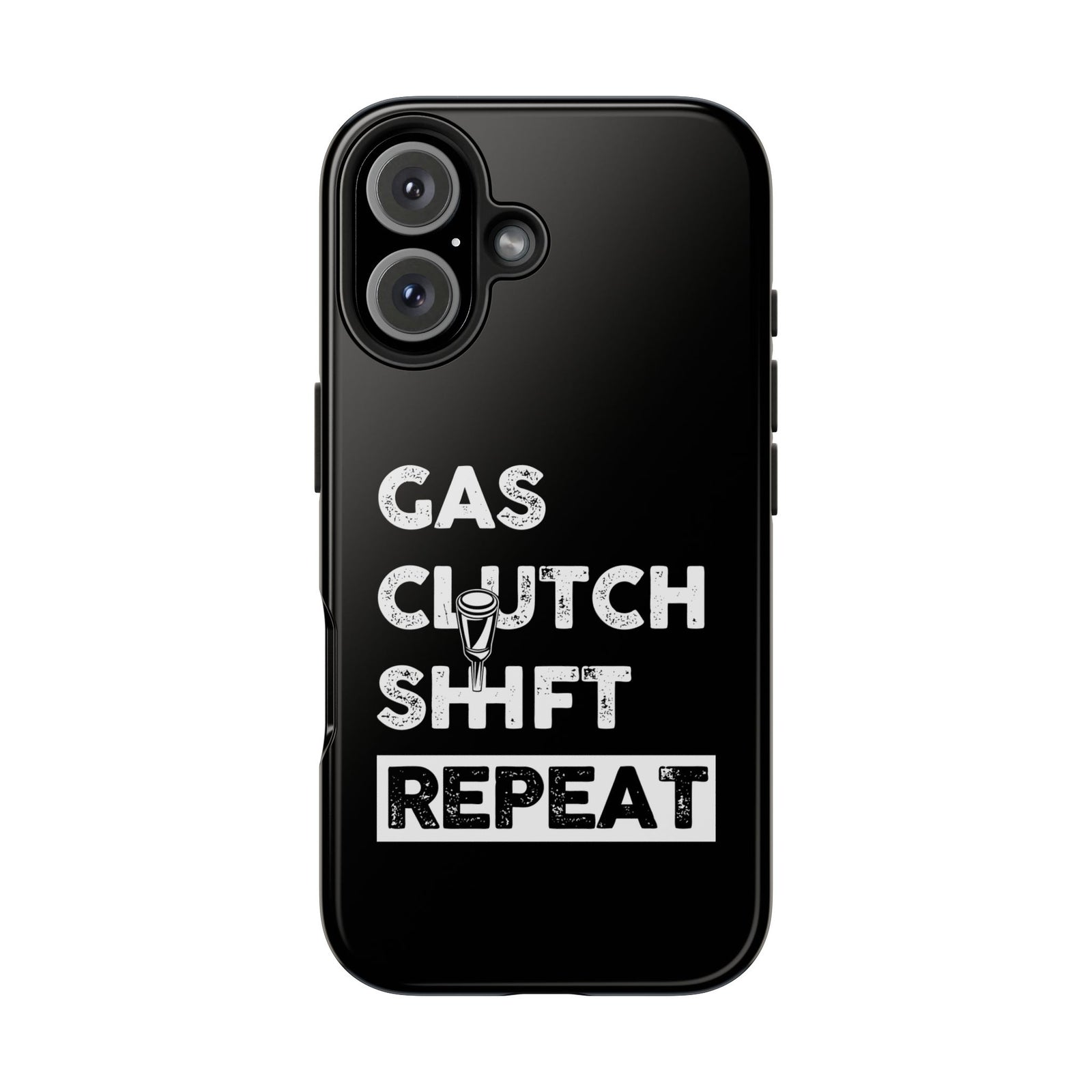 Gas Clutch Shift Repeat Phone Case | JDM Manual Transmission Gift