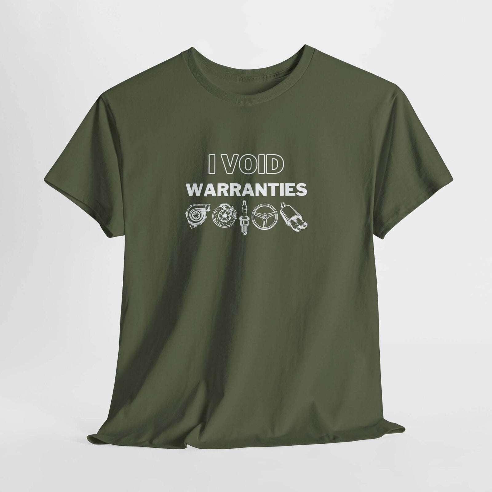 I Void Warranties T-Shirt - Funny Mechanic Car Guy Shirt