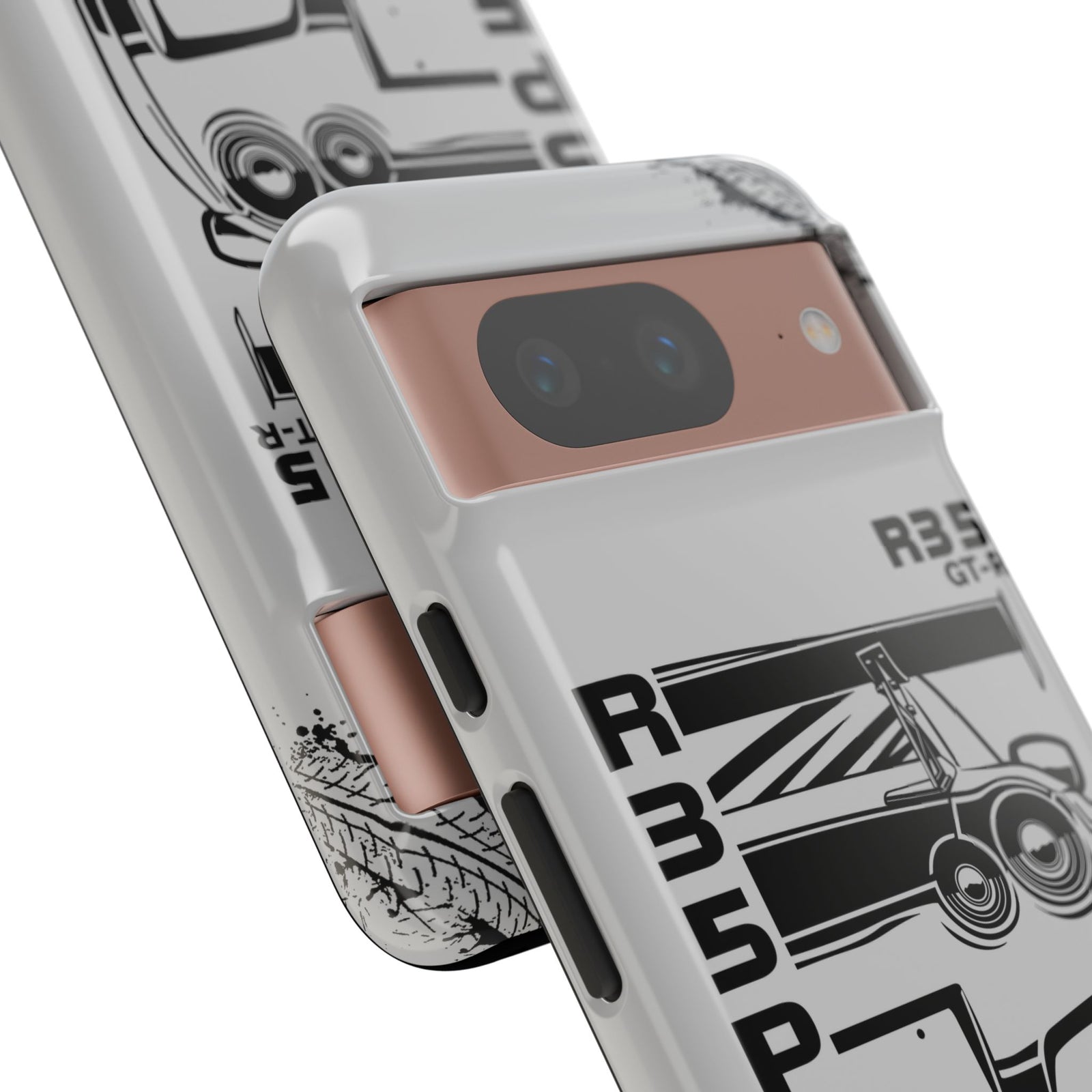 JDM Front View Tough Phone Case - iPhone 14 Pro Max, glossy, lifestyle photo