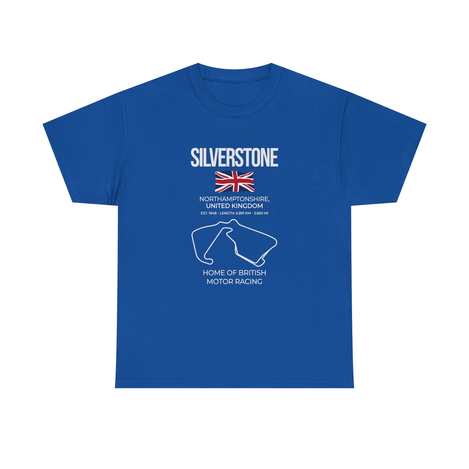 Silverstone Race Track T-Shirt t-shirt - unique gift for car lovers