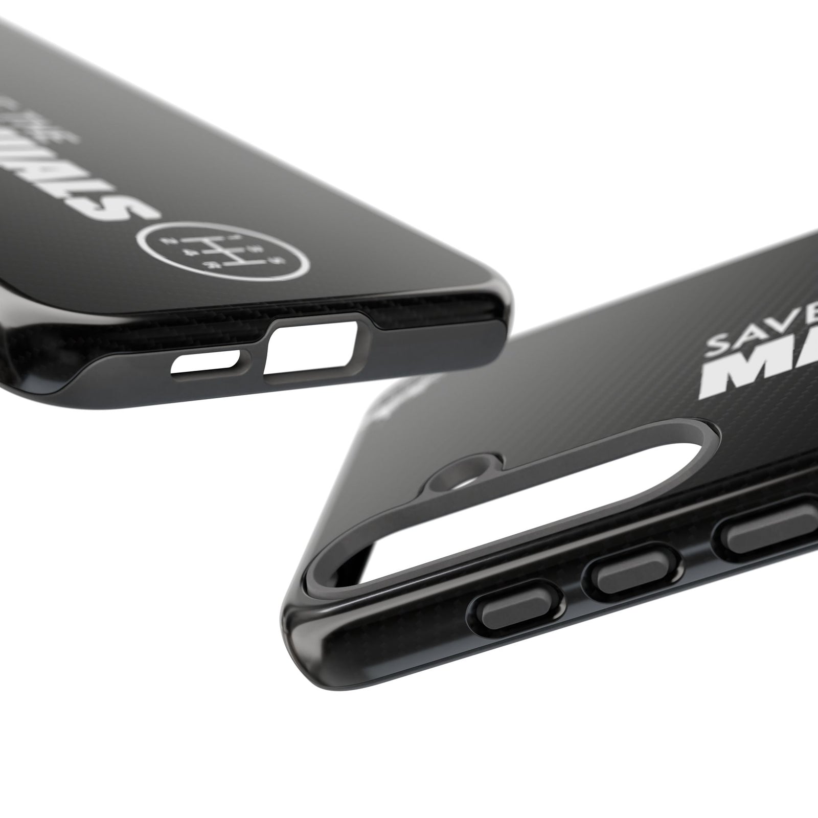 Save The Manuals Tough Phone Case | Manual Transmission Car Guy Gift