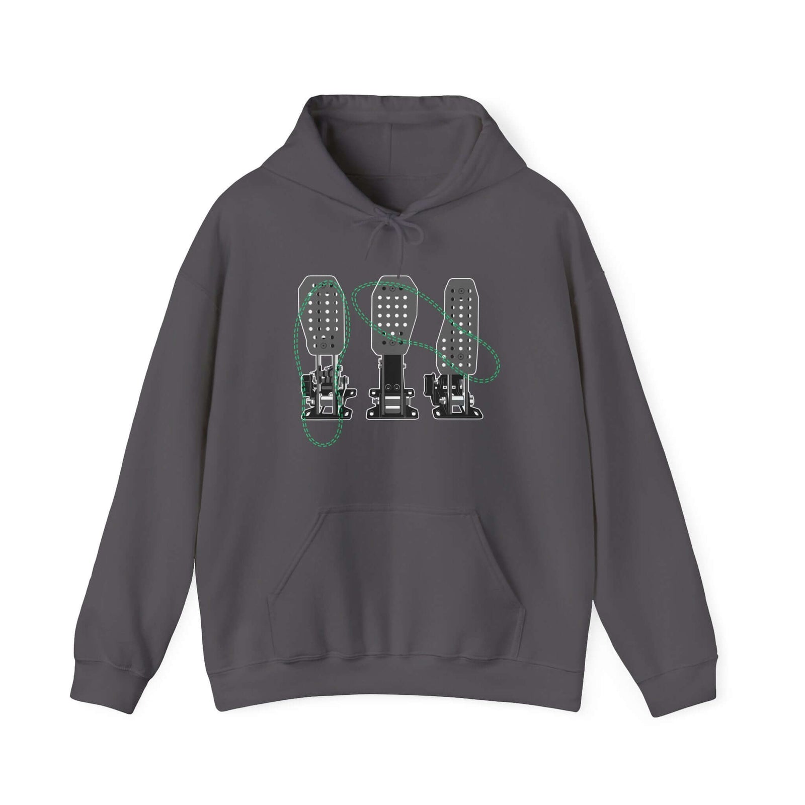 Racing Pedals hoodie - sim racing car enthusiast gift
