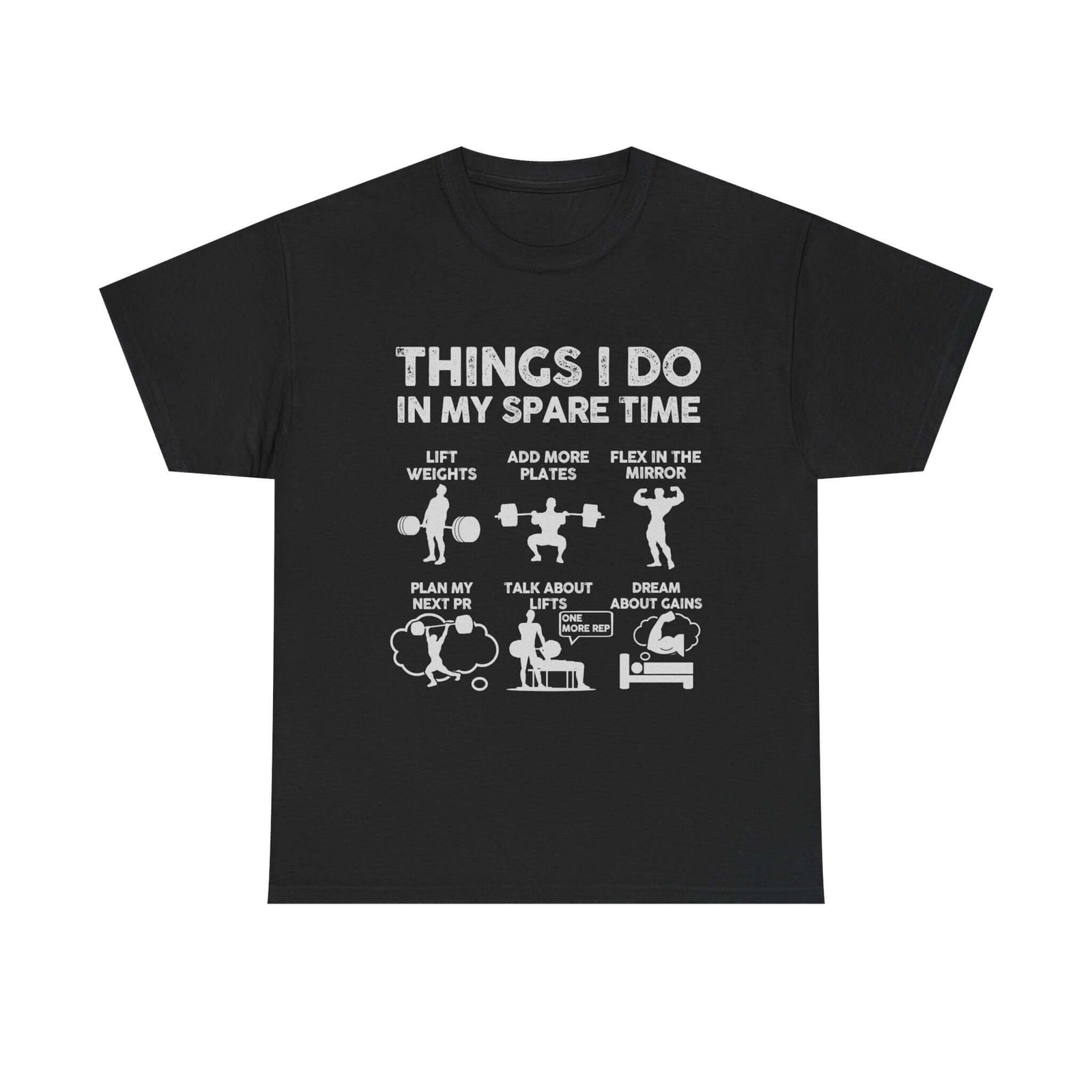 Things I Do In My Spare Time T-Shirt t-shirt front - car lover gift