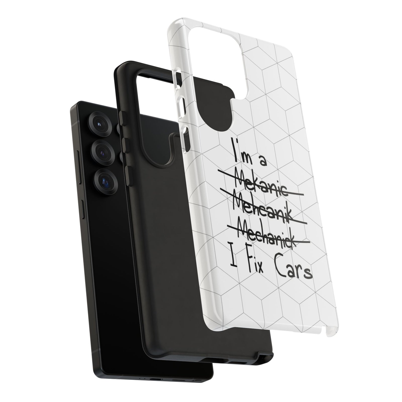 Mechanic I Fix Cars Funny Tough Phone Case | Car Guy Gift