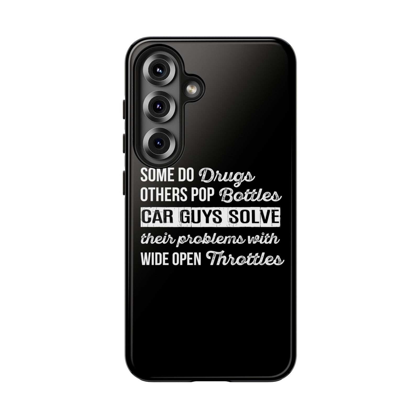 Car Guys Problems Funny Tough Car Phone Case | Car Enthusiast Gift