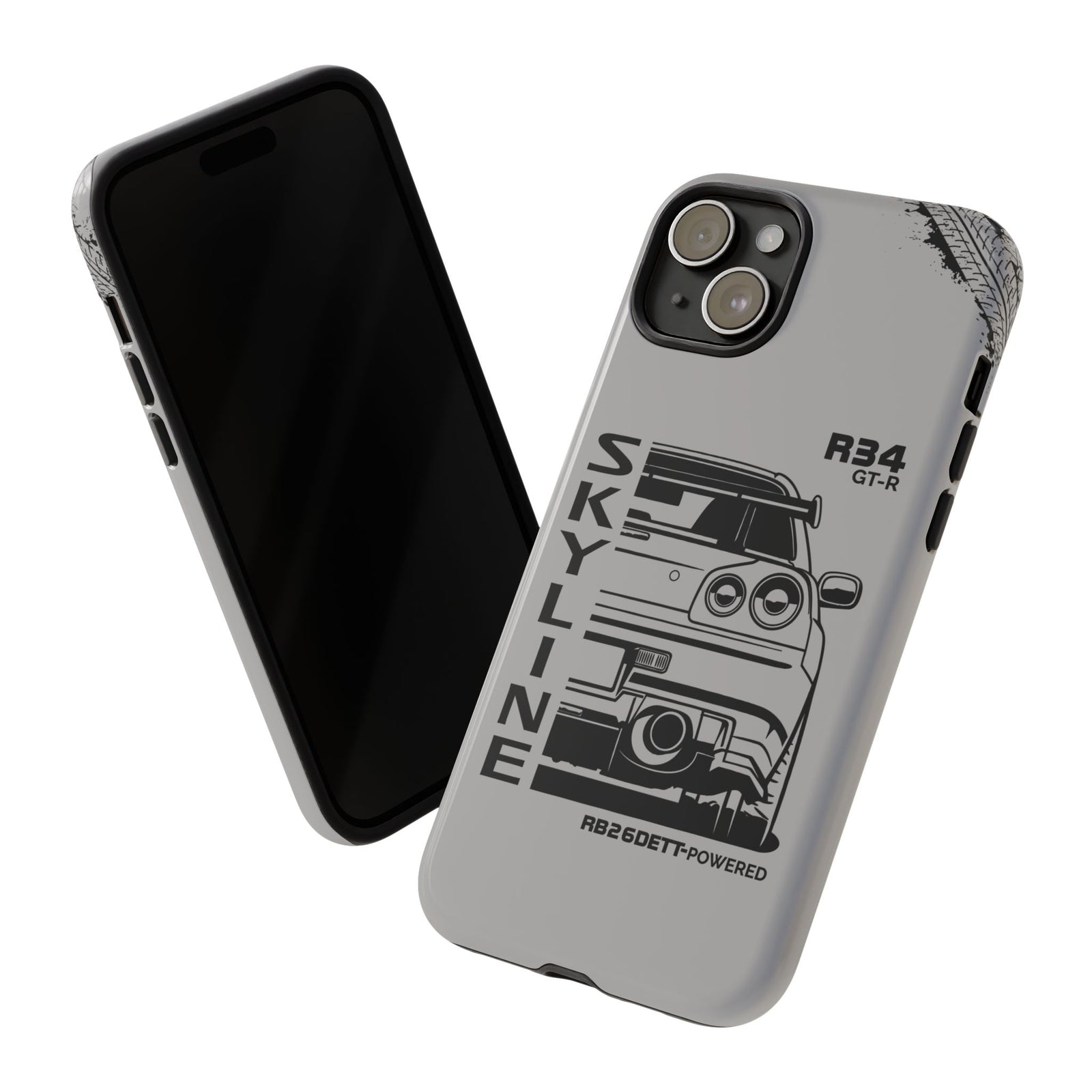 R34 Skyline GTR BNR34 Godzilla Tough Phone Case | JDM Car Gift