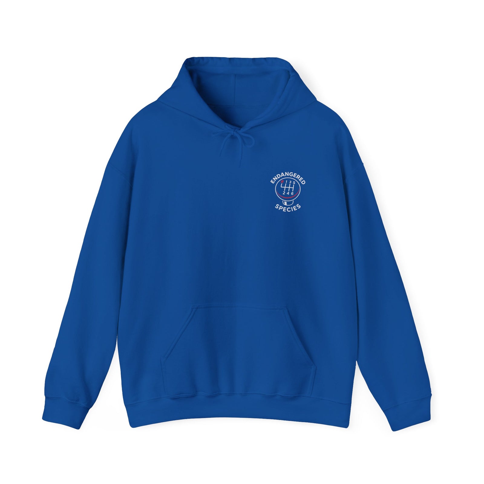 Endangered Species Stick Shift Hoodie - Grey