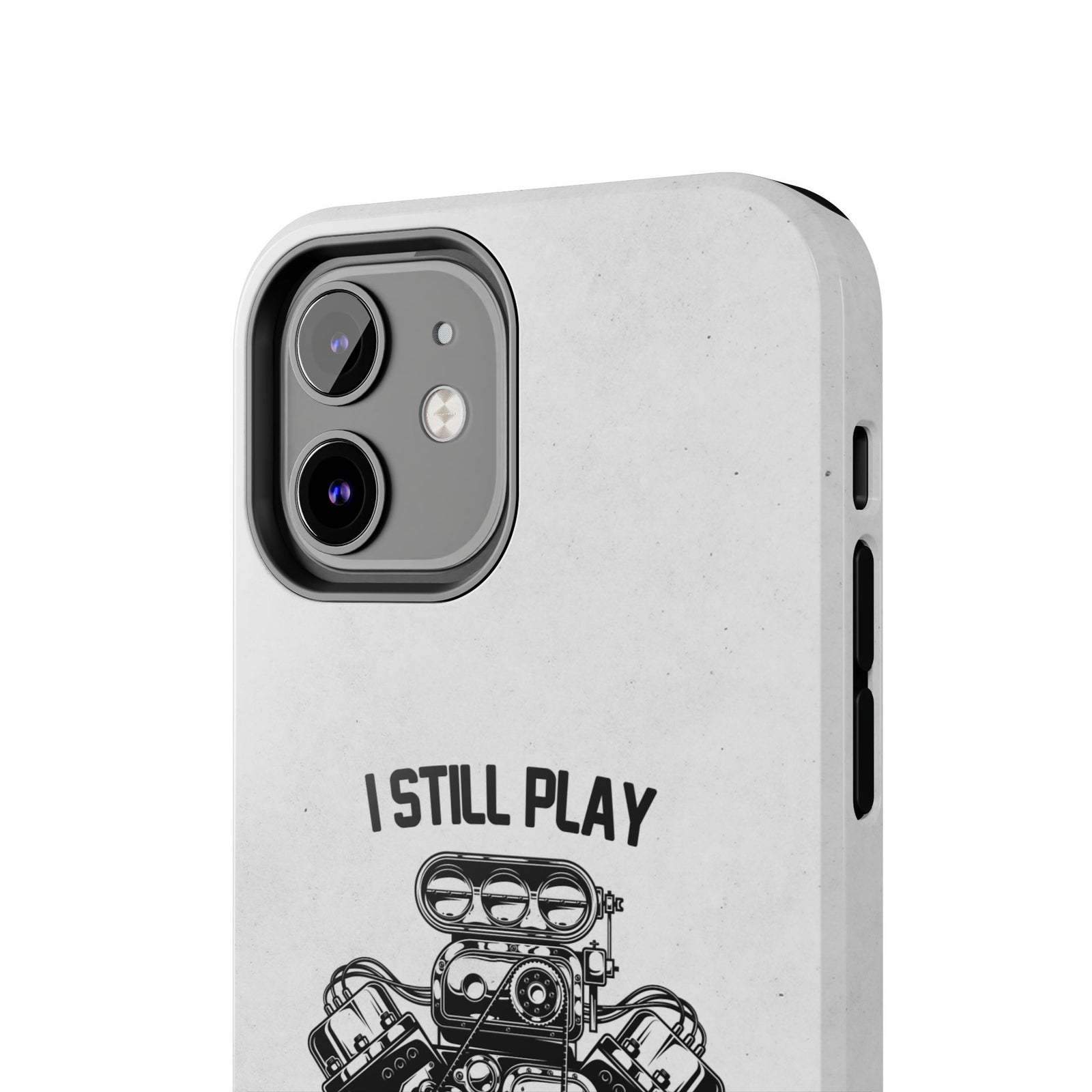 I Still Play with Blocks Engine Swap Tough Phone Case | Car Mechanic Gift