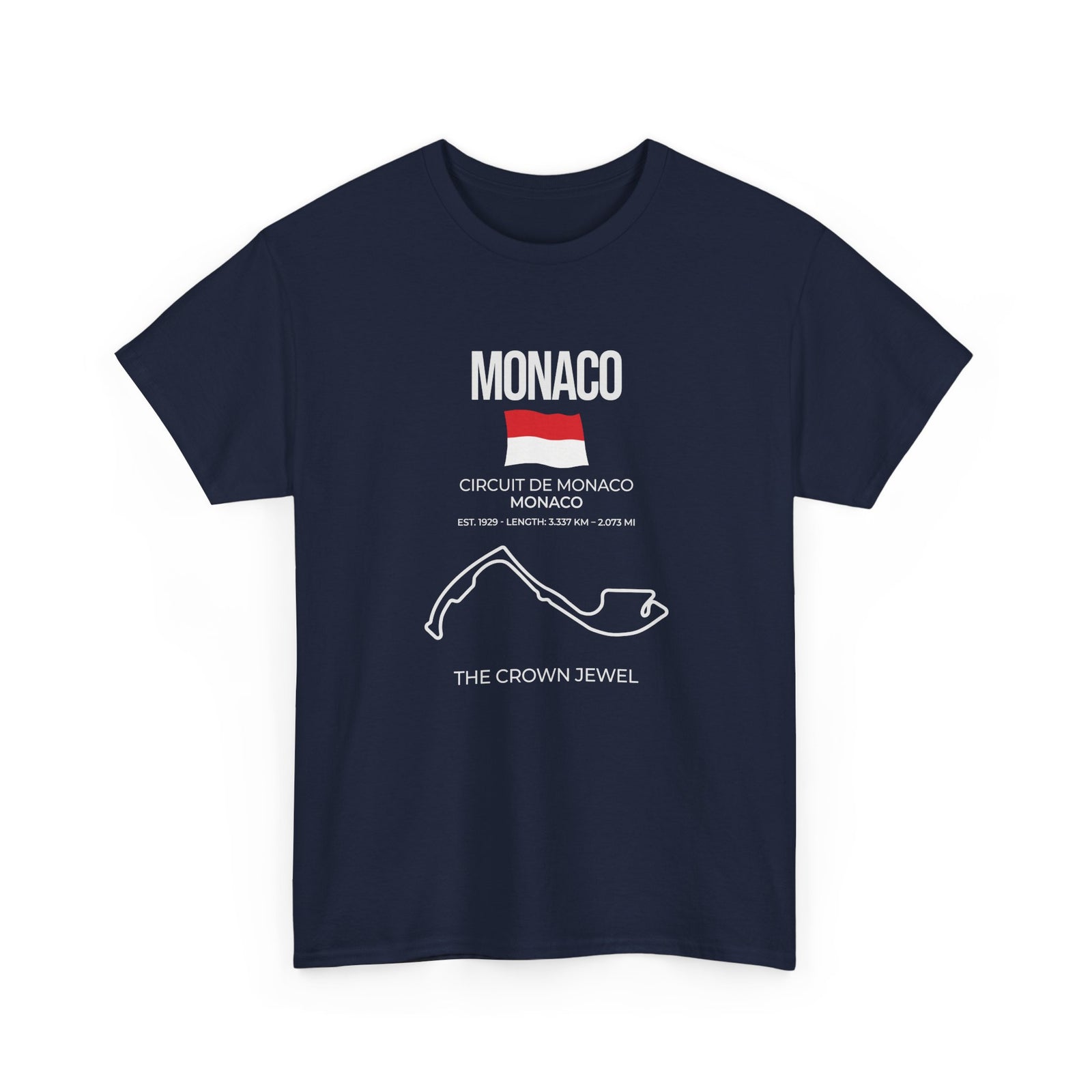 Monaco Race Track T-Shirt | Circuit de Monaco Grand Prix Motorsport Tee