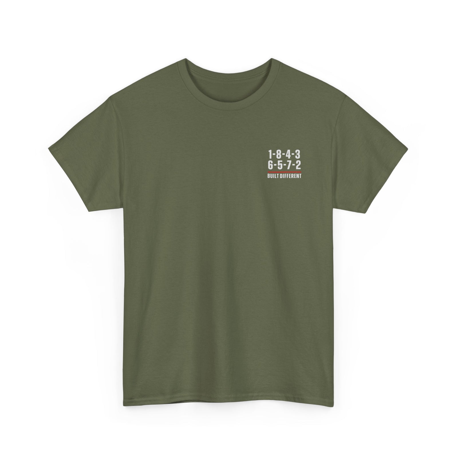 Built Different V8 Firing Order T-Shirt | Muscle Car Tee