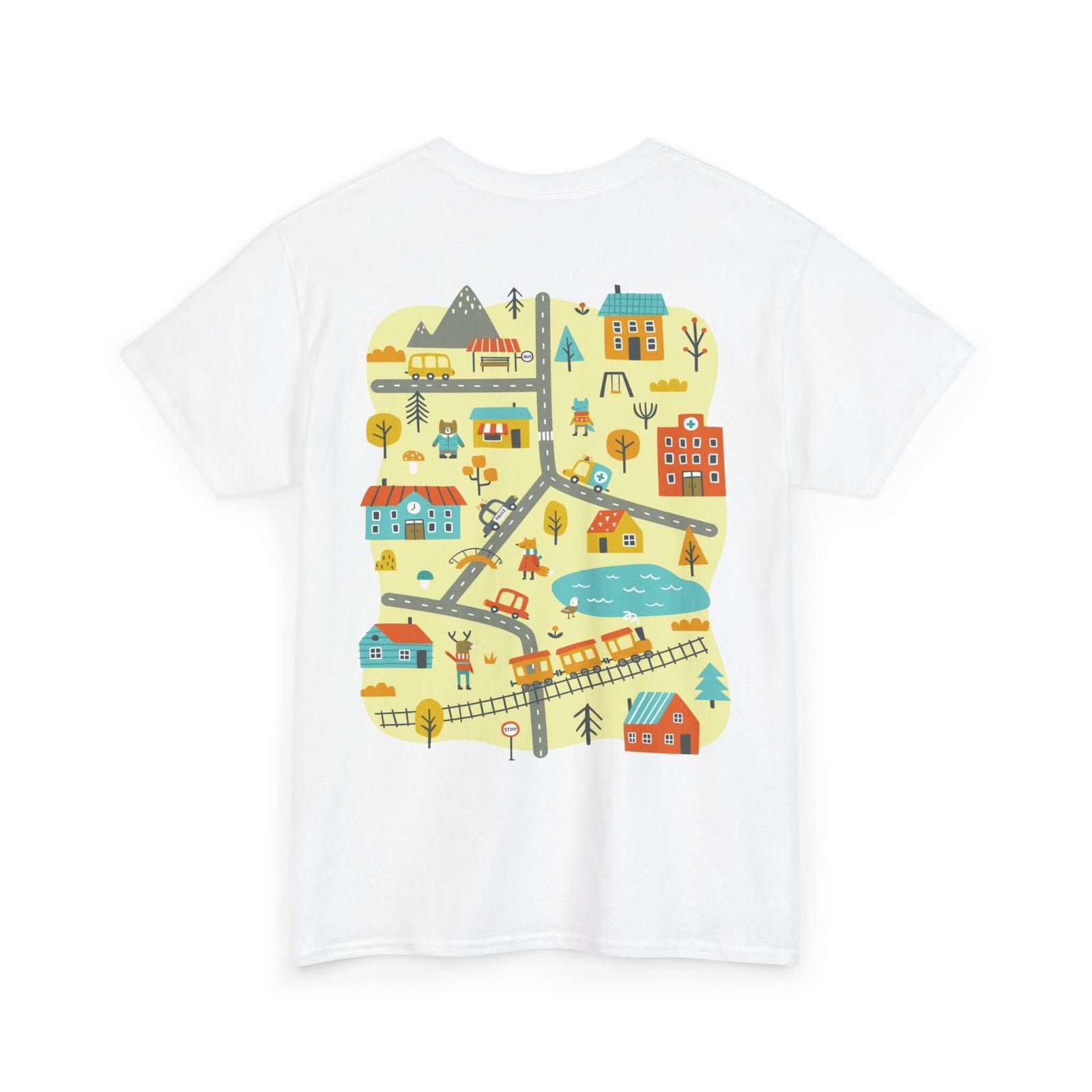 City Play Roads T-Shirt | Funny Dad Gift for Car Lovers