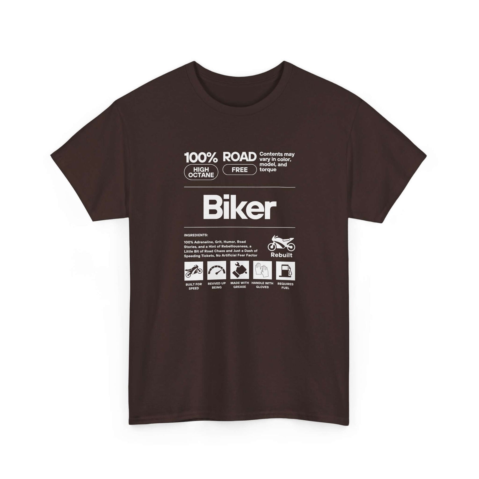 Biker Definition T-Shirt | Funny Motorcycle Enthusiast Gift